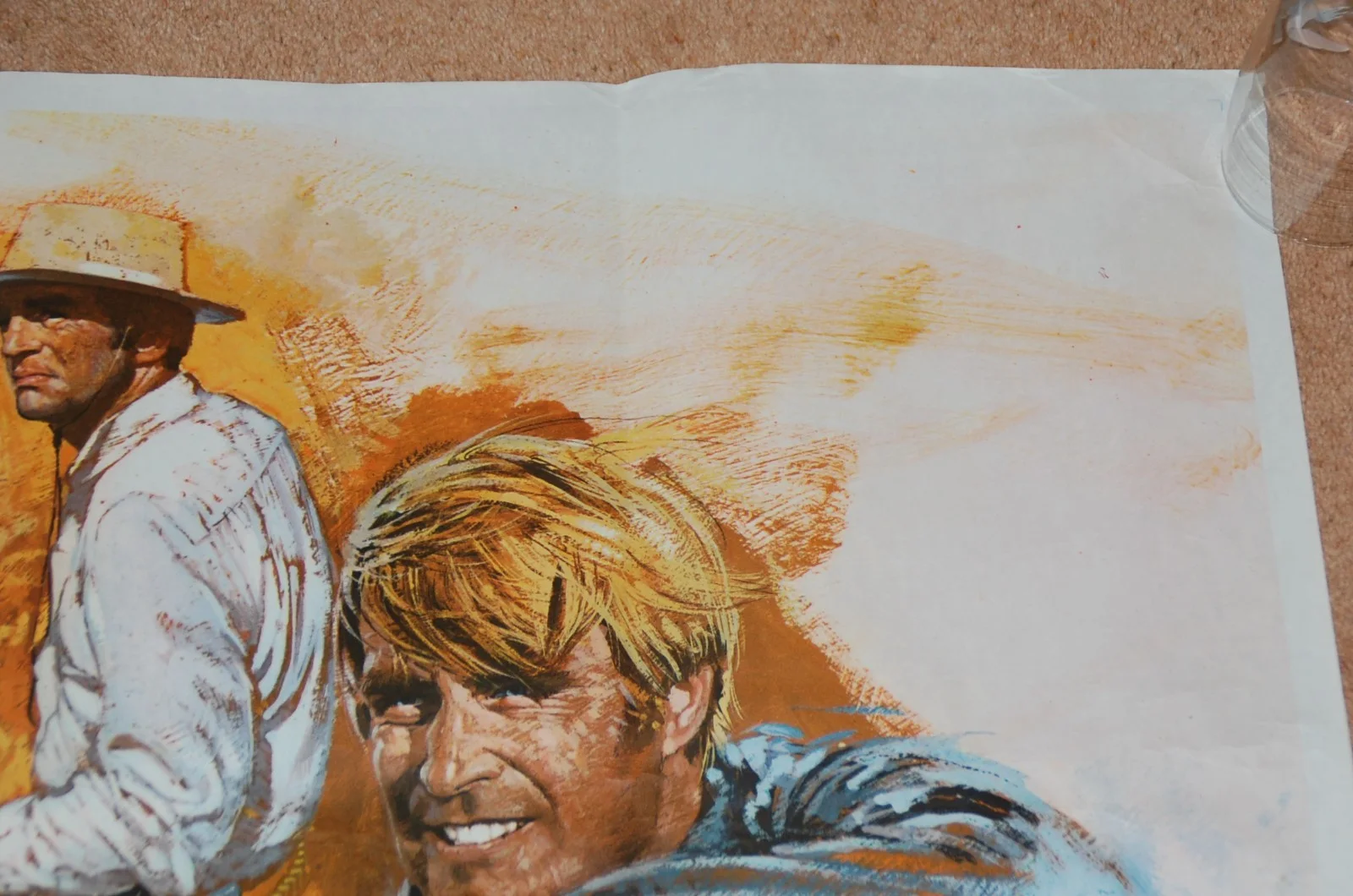 GEORGE PEPPARD in ROUGH NIGHT IN JERICHO (1967) - ORIG. UK QUAD POSTER, изображение 3
