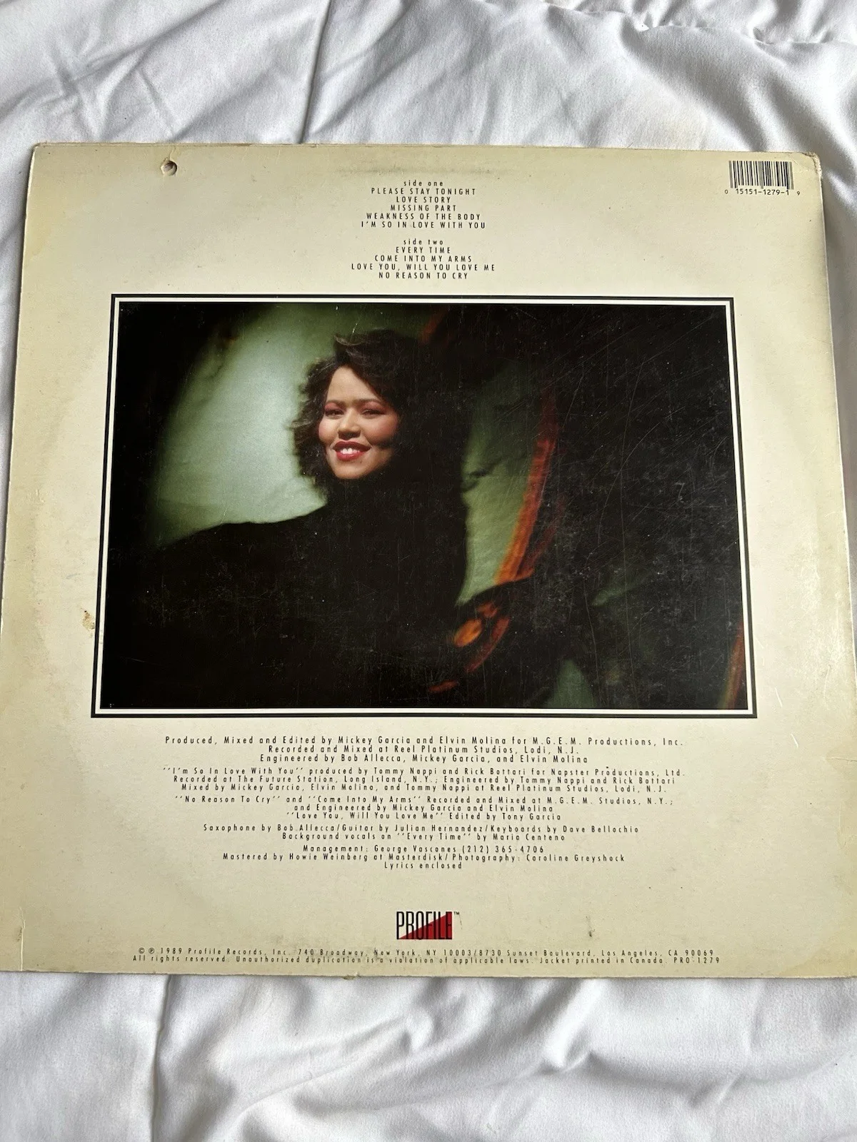 Judy Torres Love Story Vinyl LP Autographed Original, изображение 2
