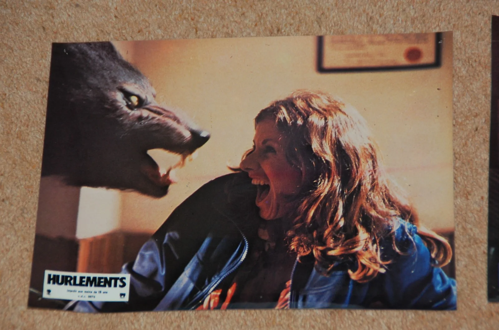 JOE DANTE'S THE HOWLING (1981) - 16 RARE ORIG. FRENCH/BELGIUM LOBBY CARDS, изображение 2