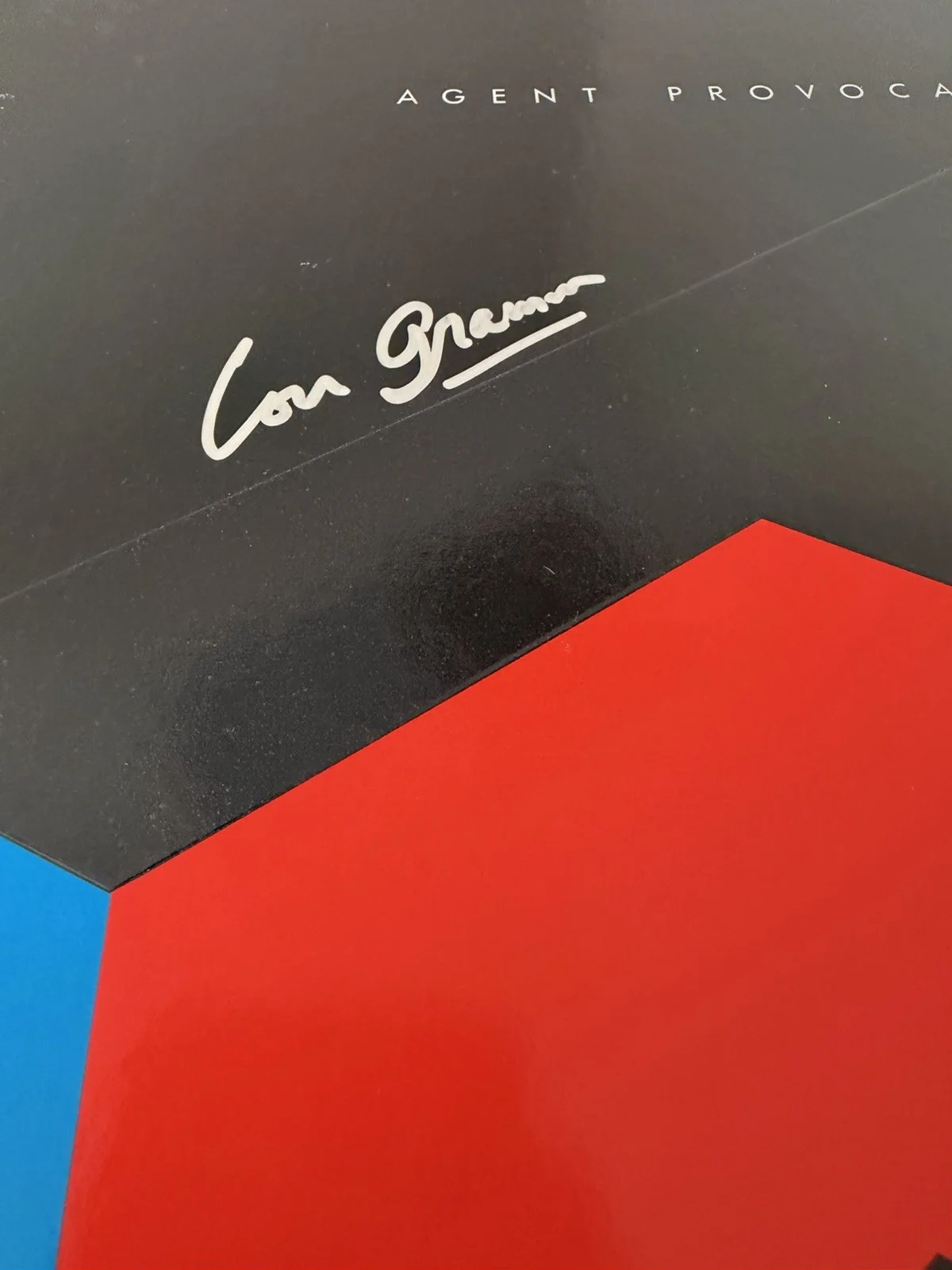 LOU GRAMM SIGNED AGENT PROVOCATEUR VINYL RECORD ALBUM LP ‘FOREIGNER’ EXACT PROOF, изображение 4