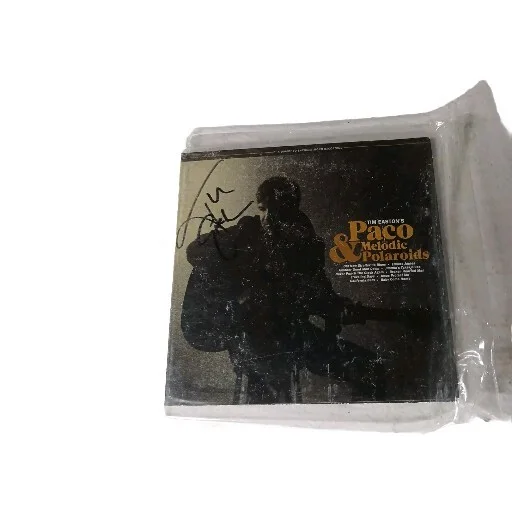 Tim Eastons Paco Medolic Polaroids SIGNED RARE CD NEW IN ORIGINAL PACKAGE, изображение 2
