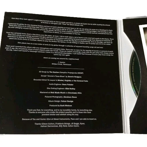 Tim Eastons Paco Medolic Polaroids SIGNED RARE CD NEW IN ORIGINAL PACKAGE, изображение 4