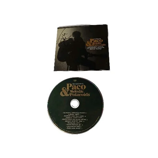 Tim Eastons Paco Medolic Polaroids SIGNED RARE CD NEW IN ORIGINAL PACKAGE, изображение 5