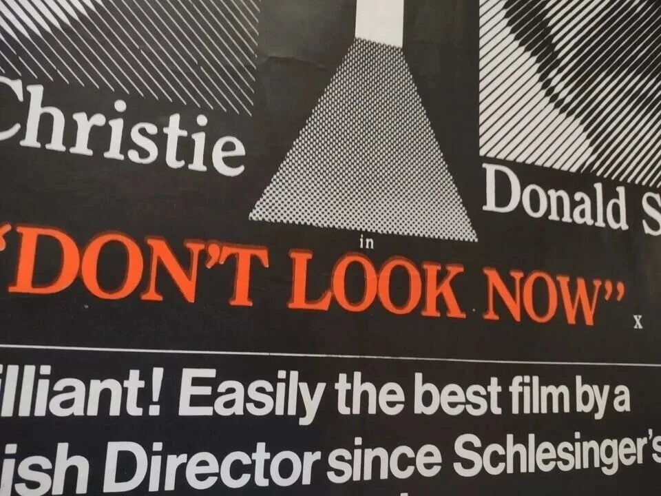 Don't Look Now 1973 Original UK Quad Poster Nicolas Roeg Donald Sutherland, изображение 2