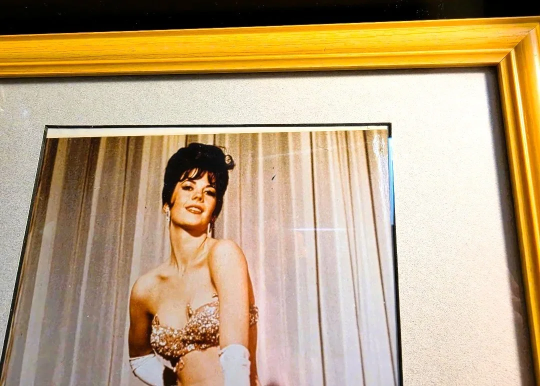 Natalie Wood — NATALIE WOOD image framed with signature card & COA ... A VERY NICE PRESENTATION, image 5