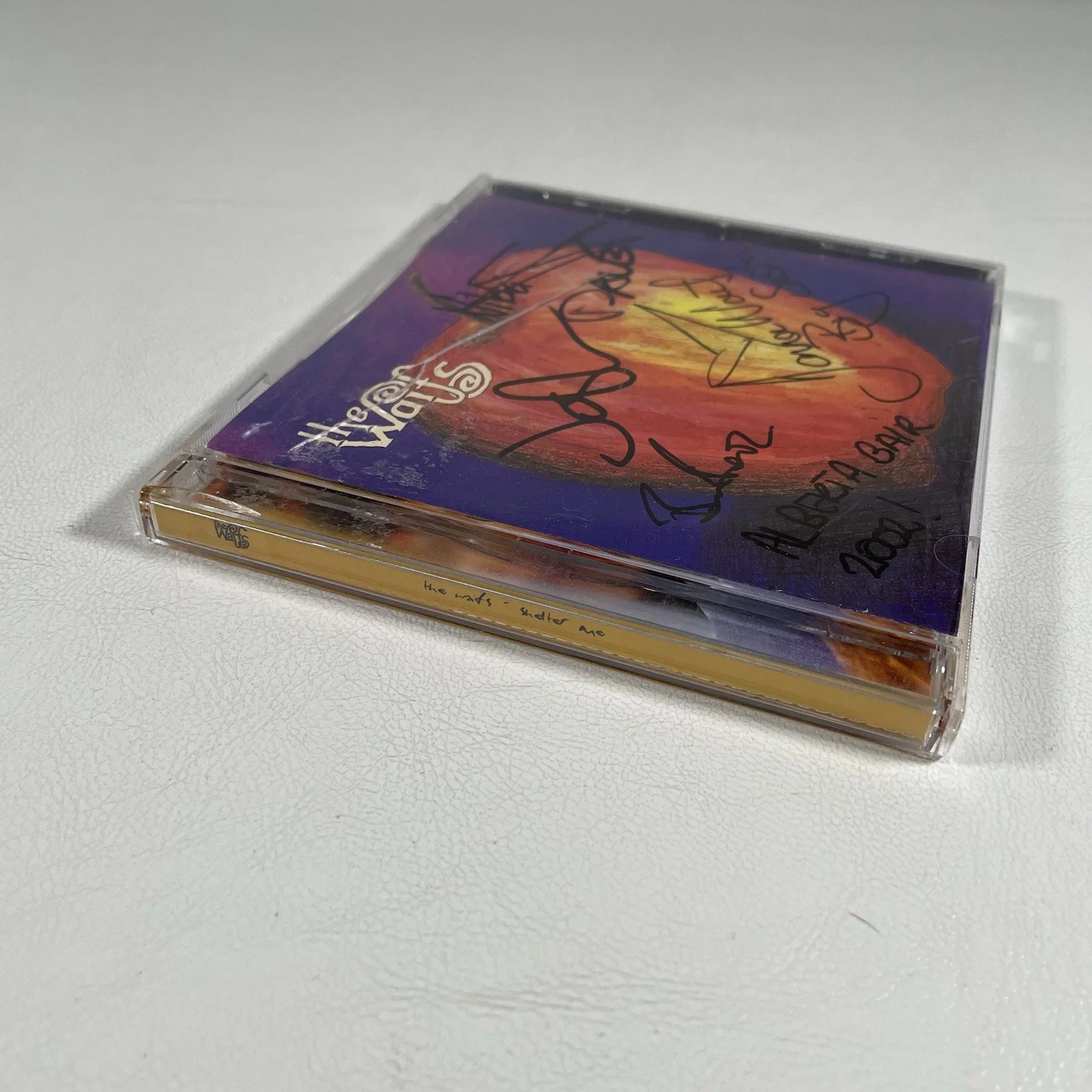 The Waifs Signed CD Insert Shelter Me Album 1998 Autographed Music Preowned, image 4