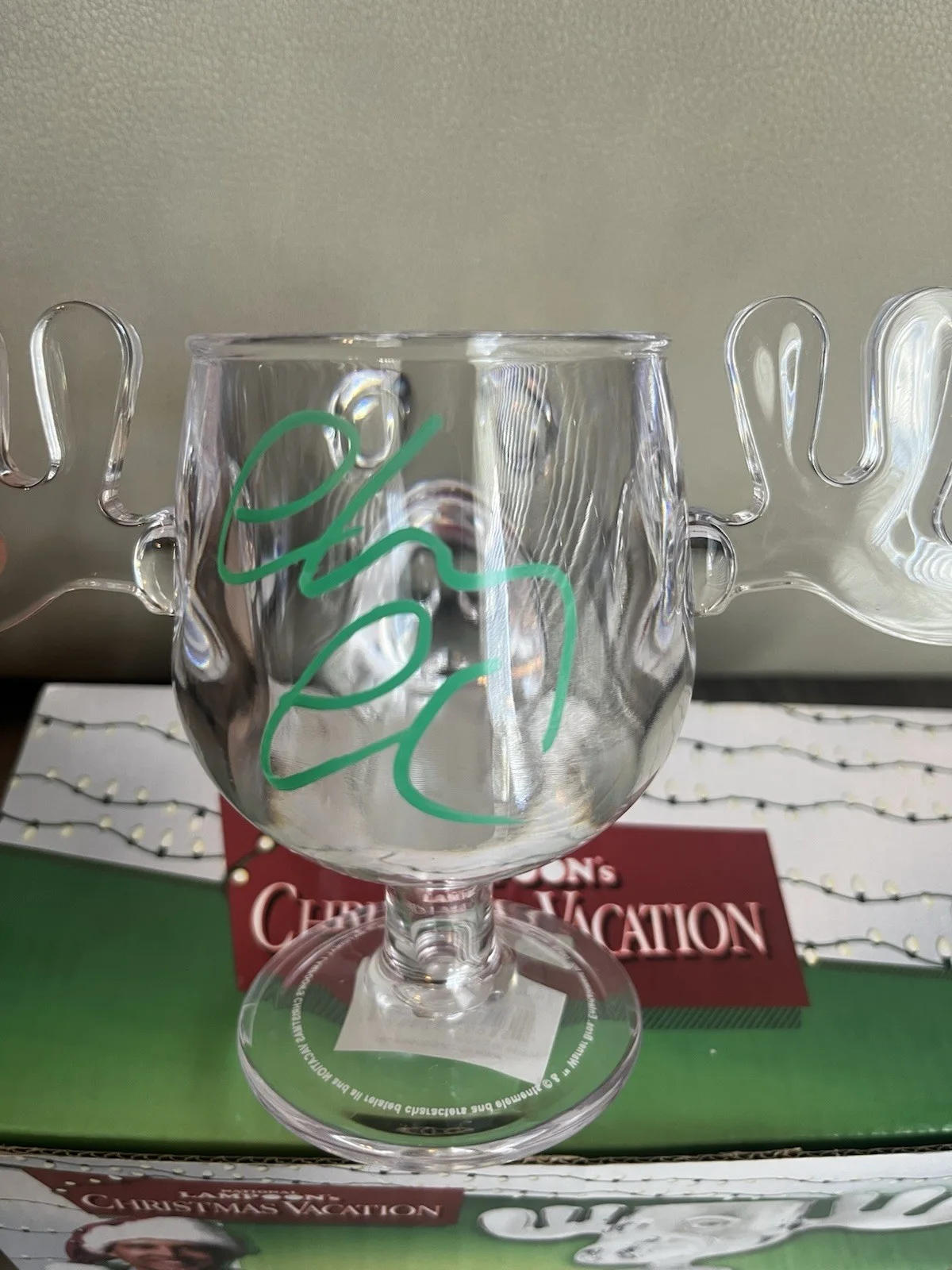 Chevy Chase — Chevy Chase Signed Clark Griswold Moose Mug Beckett COA Christmas Vacation Auto, изображение 4