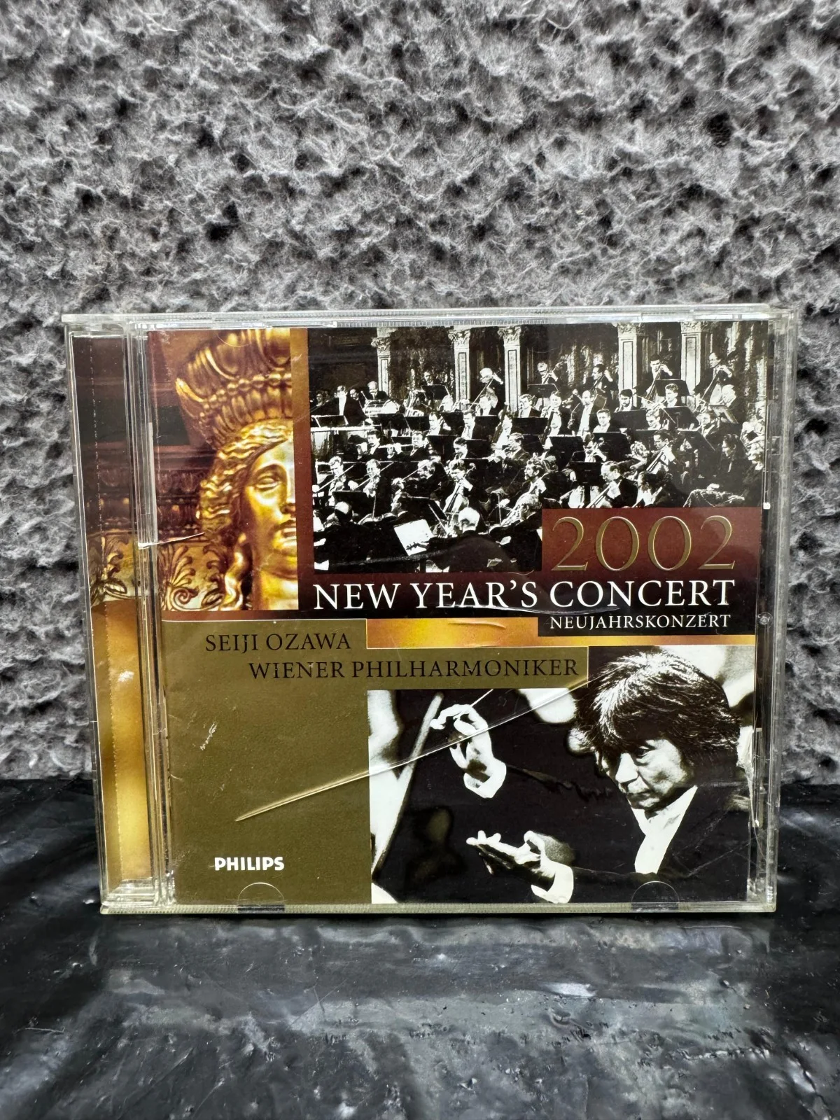 Seiji Ozawa Autographed New Year’s Concert 2002 & Tanglewood Mozart Sym. 40 CD, изображение 2