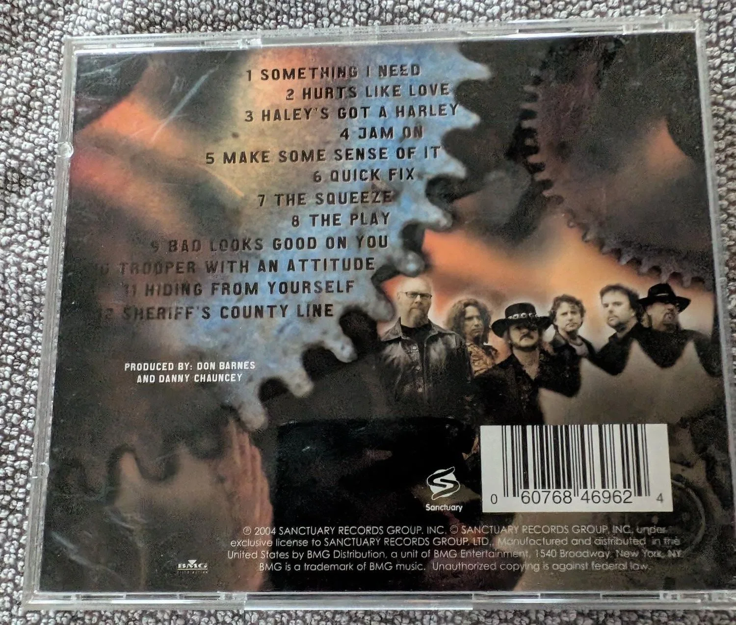 38 Special Drivetrain Autographed Music CD 2004 Rock Pop Signed, image 2