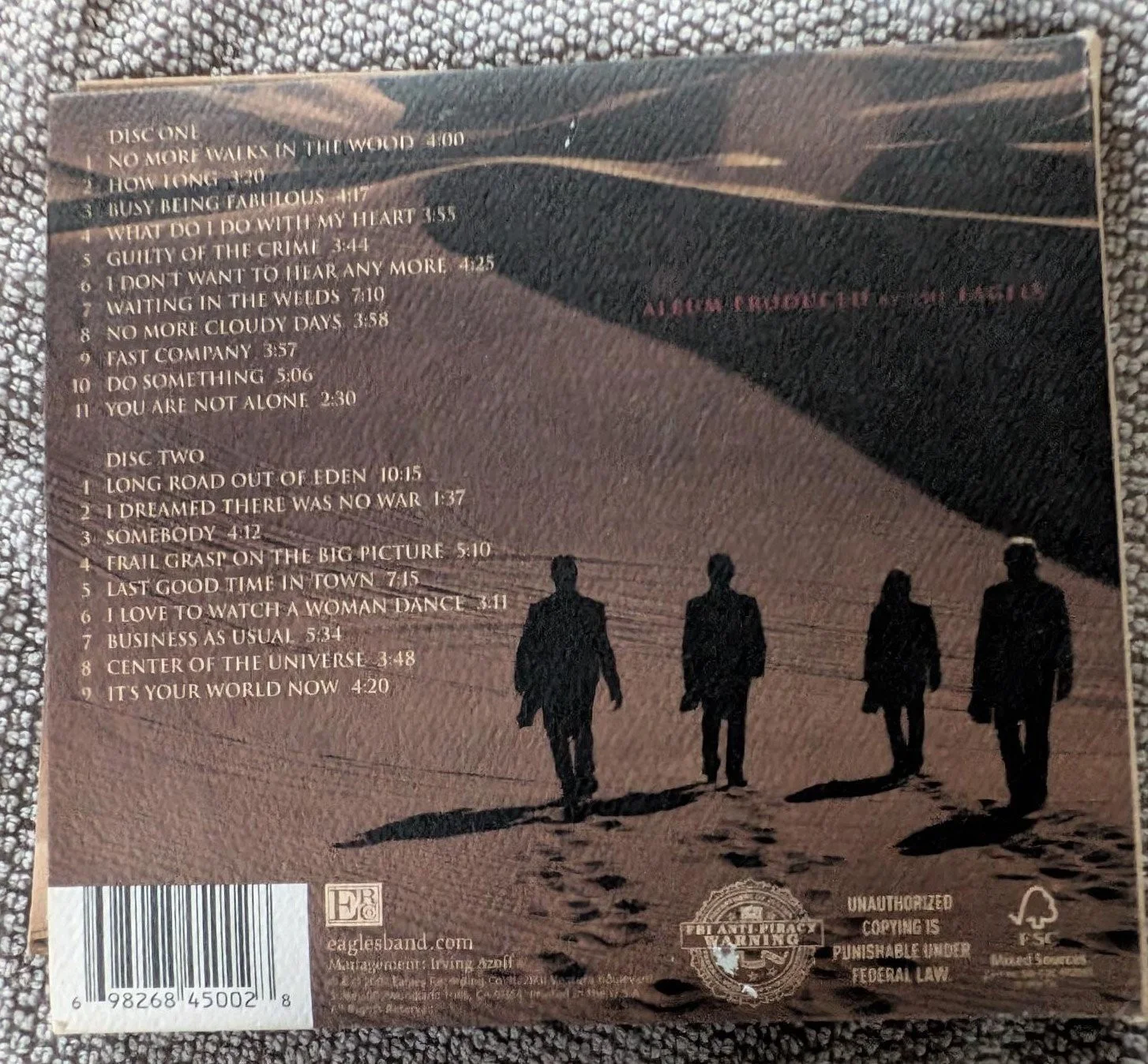 Eagles Long Road Out of Eden 2007 2-CD Album Booklet Rock Pop Music, изображение 2