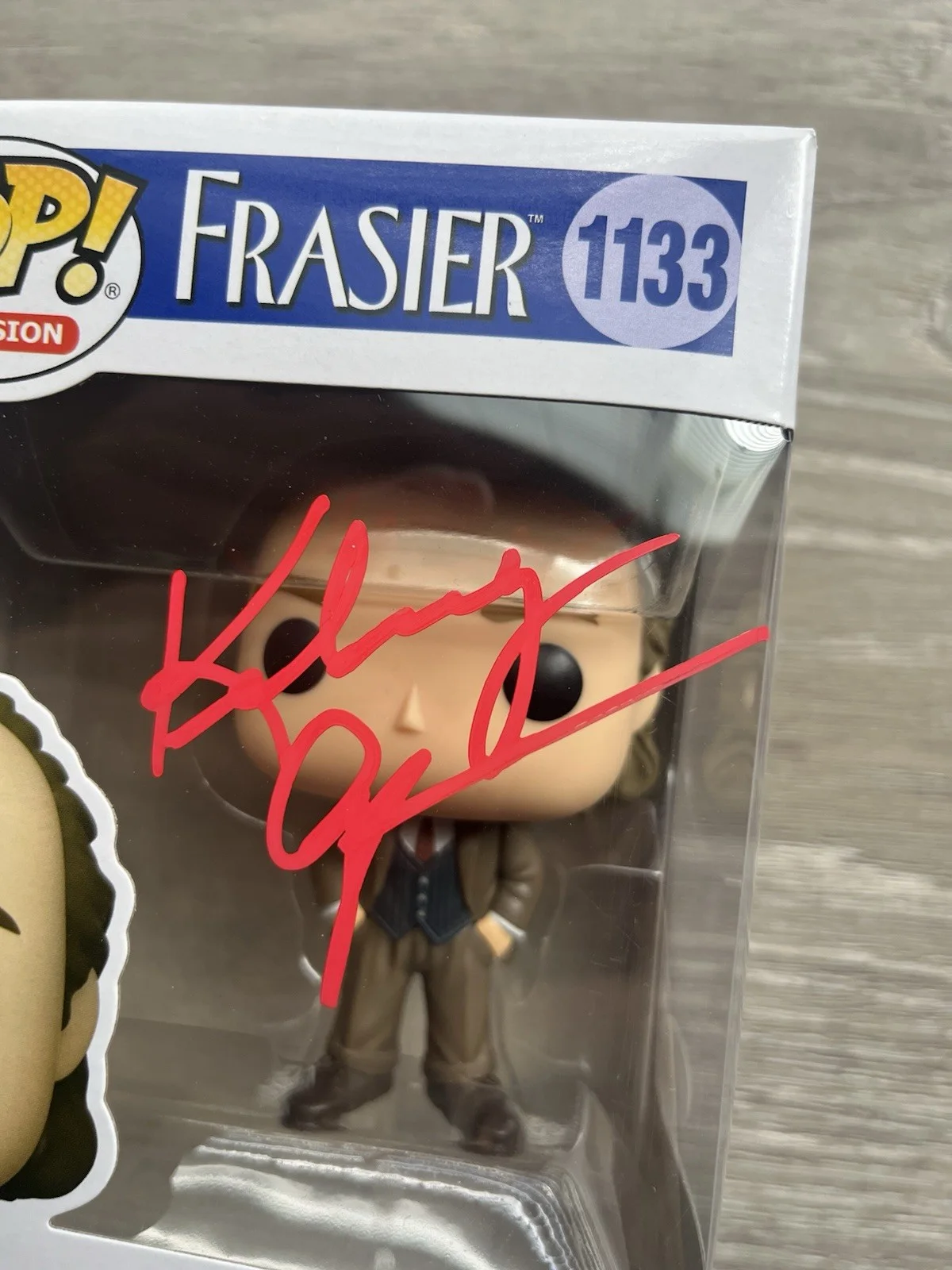 Kelsey Grammer — Kelsey Grammer Signed Frasier Funko Pop JSA COA #1133, изображение 4