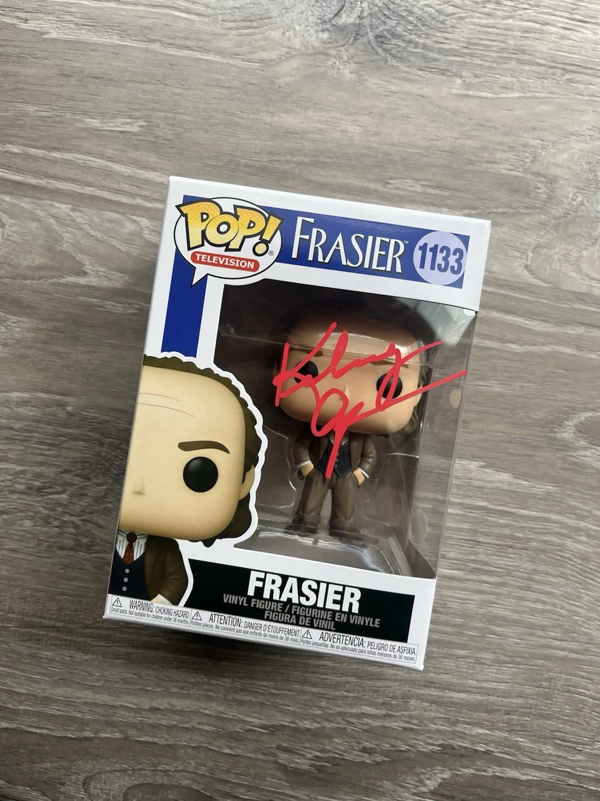 Kelsey Grammer — Kelsey Grammer Signed Frasier Funko Pop JSA COA #1133, изображение 5