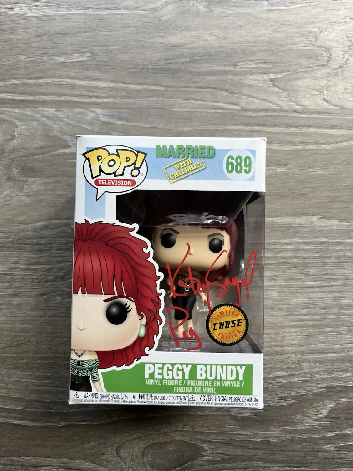 Katey Sagal — Katey Sagal Signed Peg Bundy Chase Funko Pop Beckett COA Married With Children, image 2