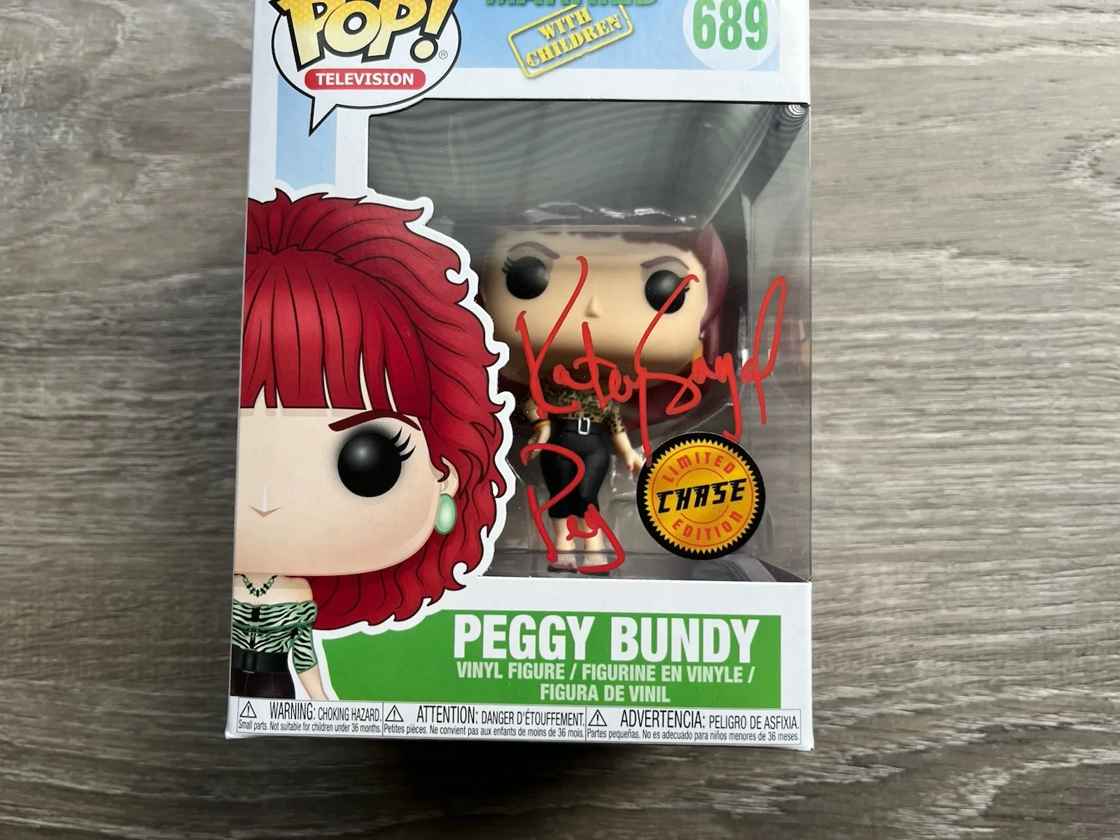 Katey Sagal — Katey Sagal Signed Peg Bundy Chase Funko Pop Beckett COA Married With Children, image 3