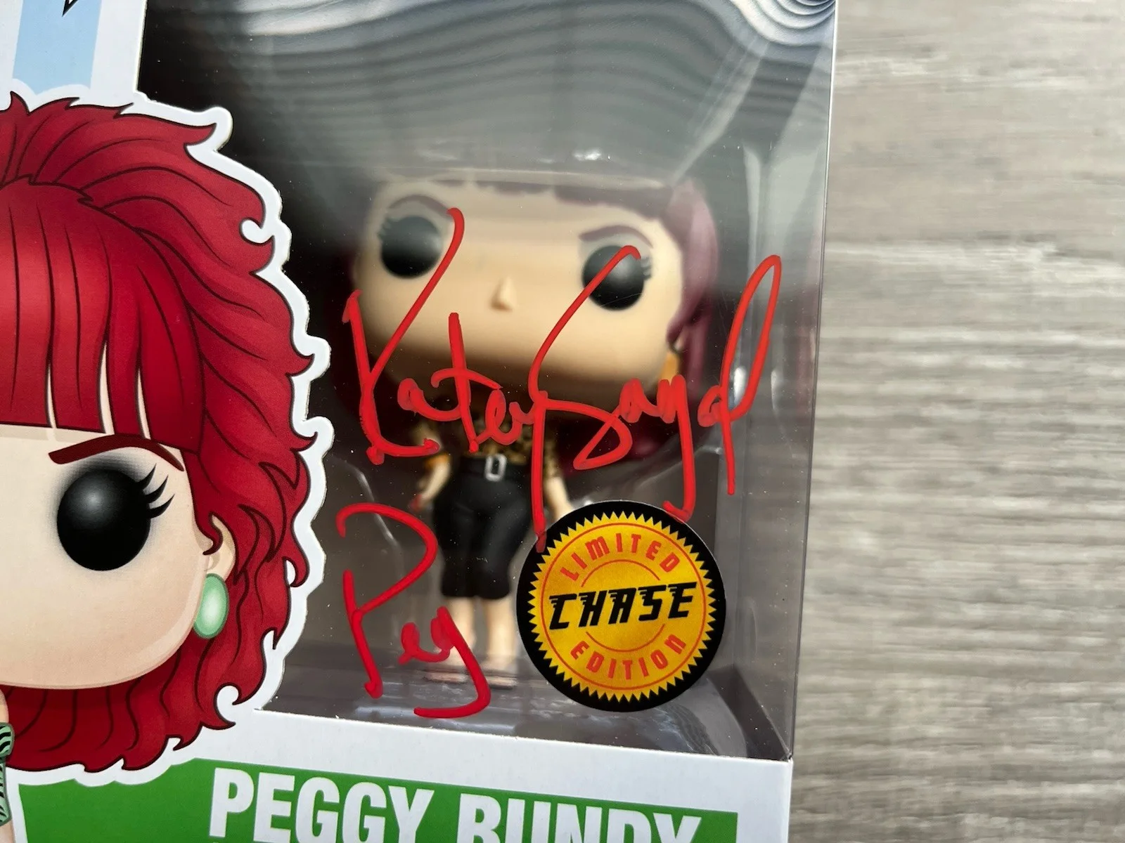 Katey Sagal — Katey Sagal Signed Peg Bundy Chase Funko Pop Beckett COA Married With Children, image 4