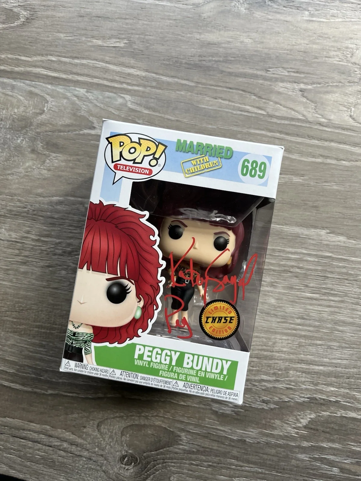 Katey Sagal — Katey Sagal Signed Peg Bundy Chase Funko Pop Beckett COA Married With Children, image 5