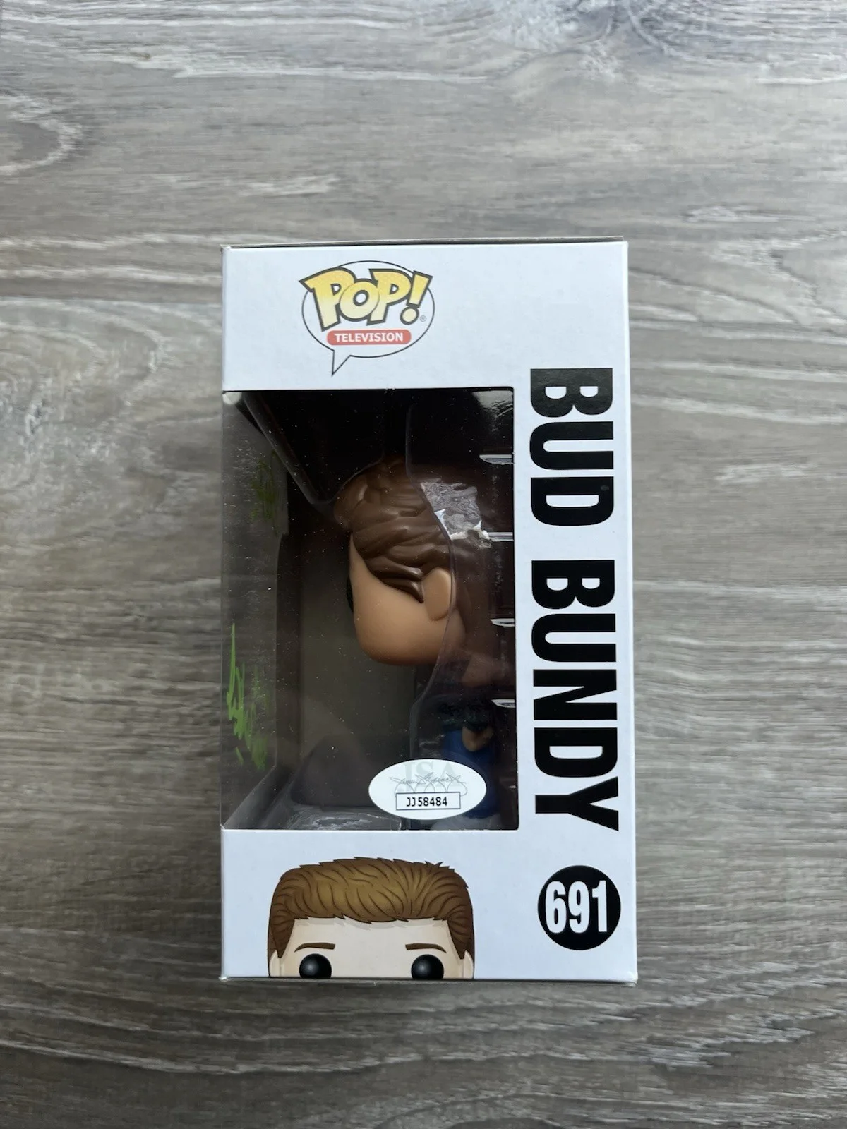 David Faustino — David Faustino Signed Bud Bundy Funko Pop JSA COA Married With Children Auto, image 5