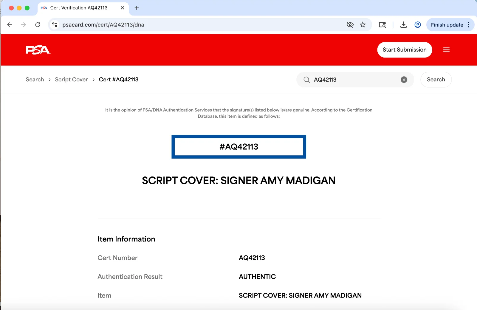 Amy Madigan — Amy Madigan signed Weapons script full 119 pages PSA DNA autograph Aunt Gladys, image 3