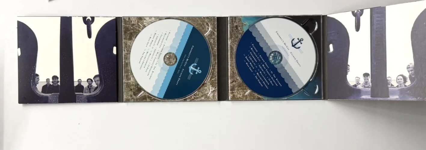 Umphrey’s McGee Signed Anchor Drops CD Insert (Cover) Auto Full Band JSA COA, image 3