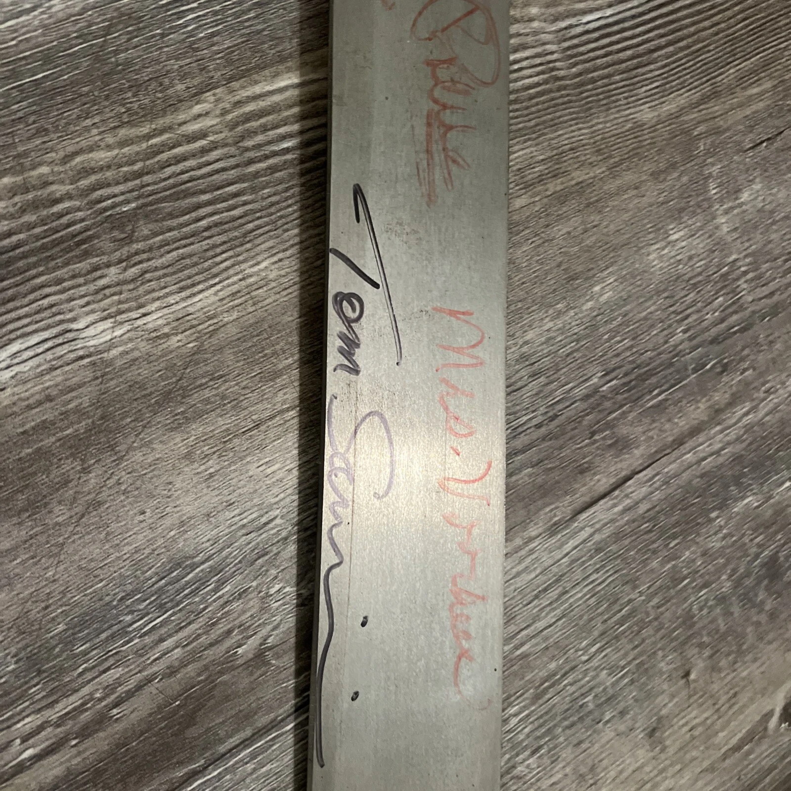 Ari Lehman Autographed Friday The 13th Machete With Other Signature, изображение 3