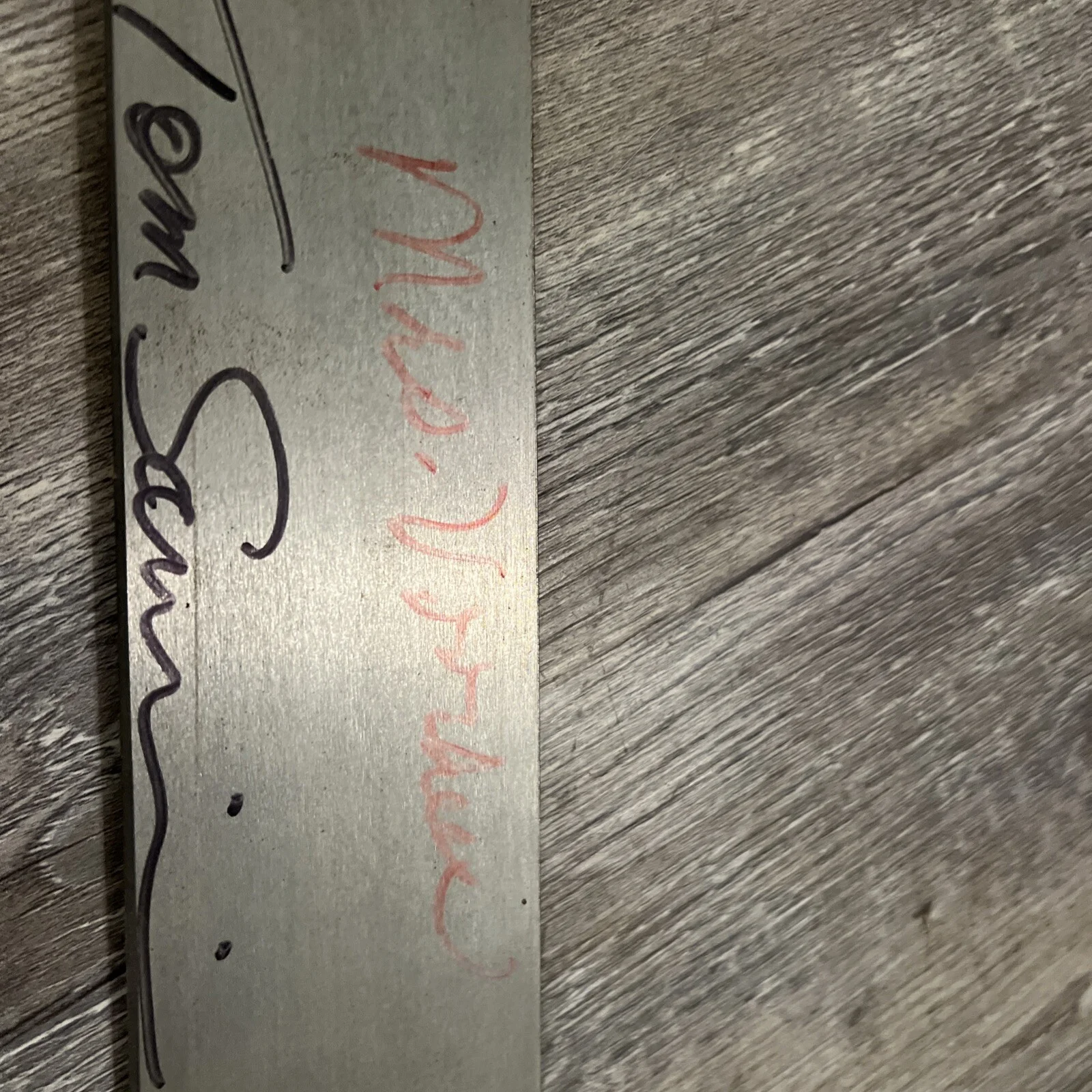 Ari Lehman Autographed Friday The 13th Machete With Other Signature, изображение 4