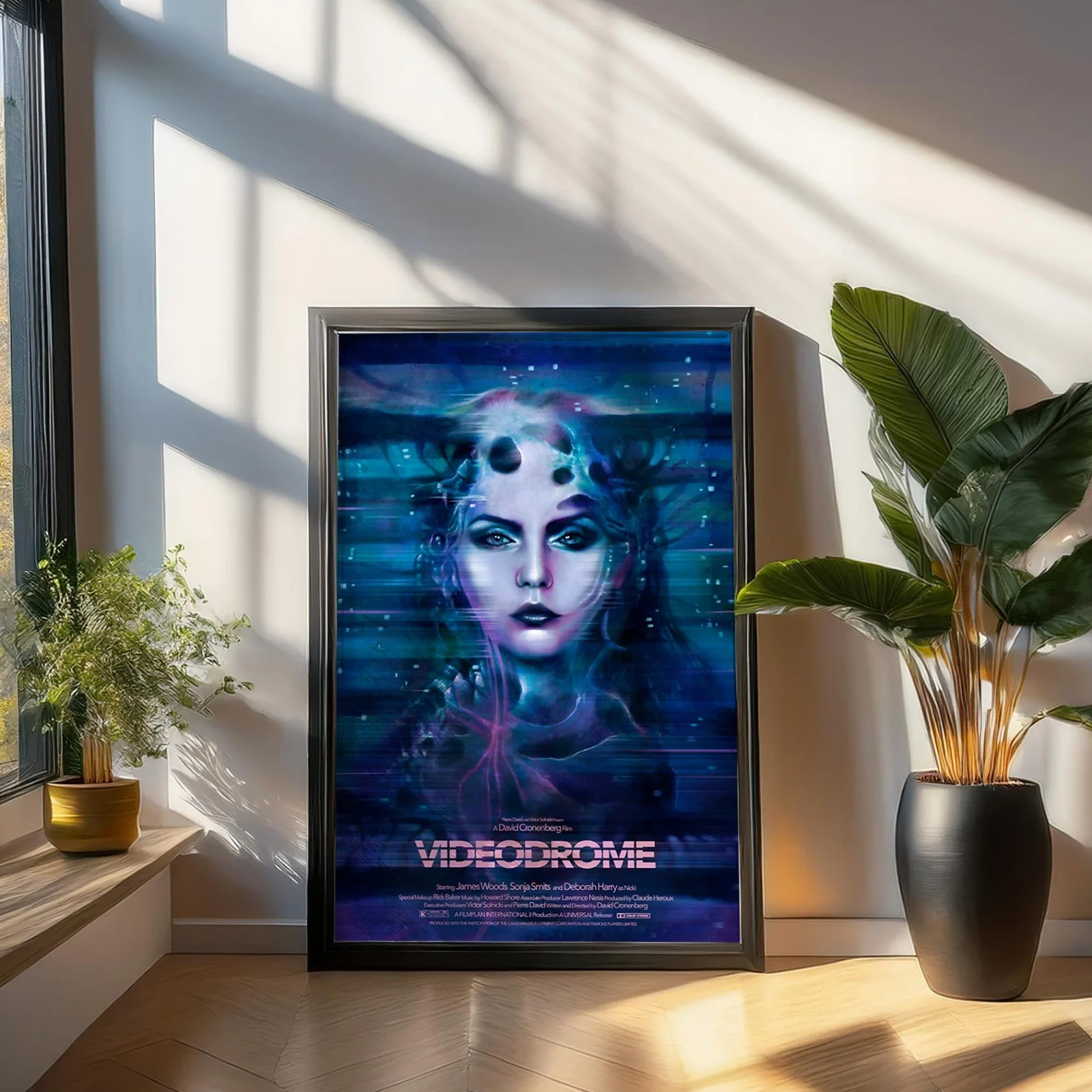 Videodrome - 1983 Horror / Sci-FI Restored 27.2" x 41" US One Sheet Poster, image 3