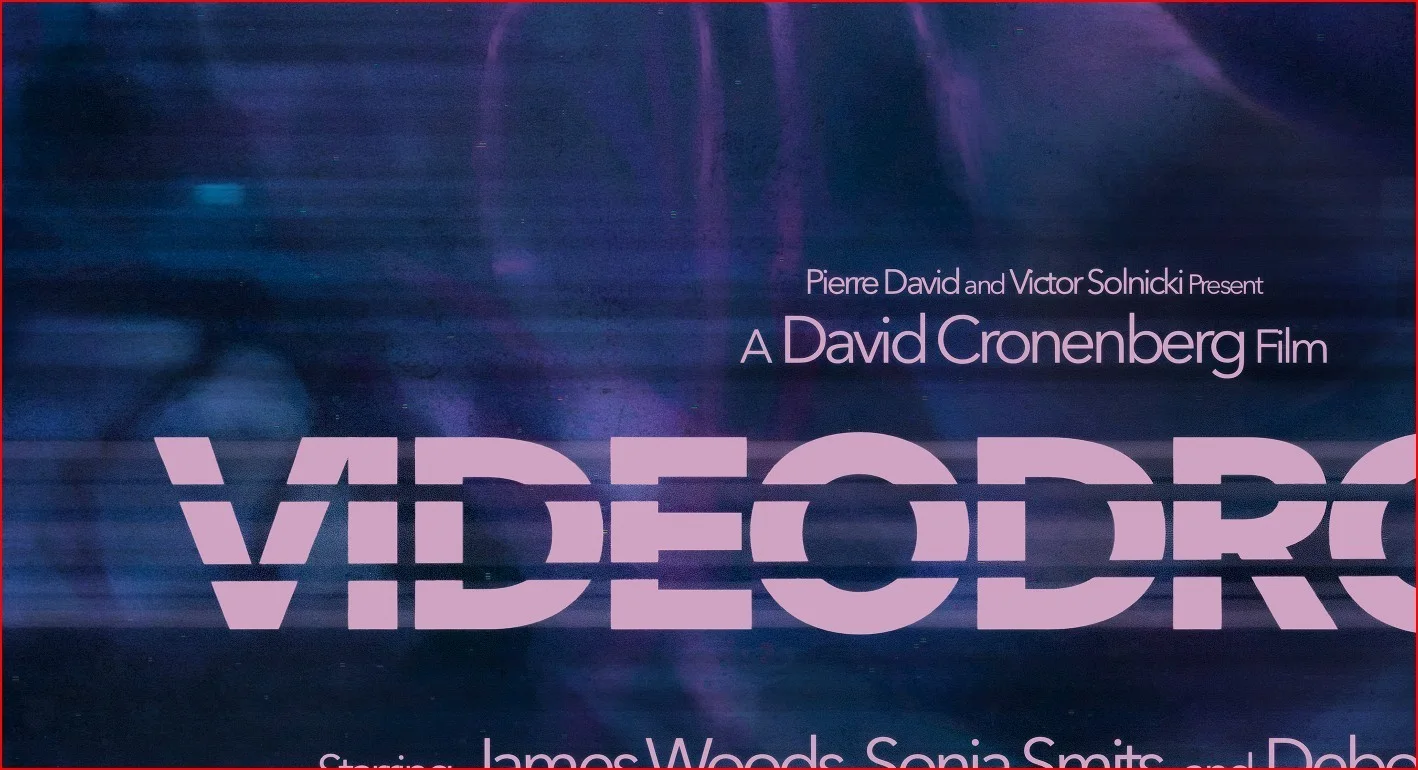 Videodrome - 1983 Horror / Sci-FI Restored 27.2" x 41" US One Sheet Poster, image 5