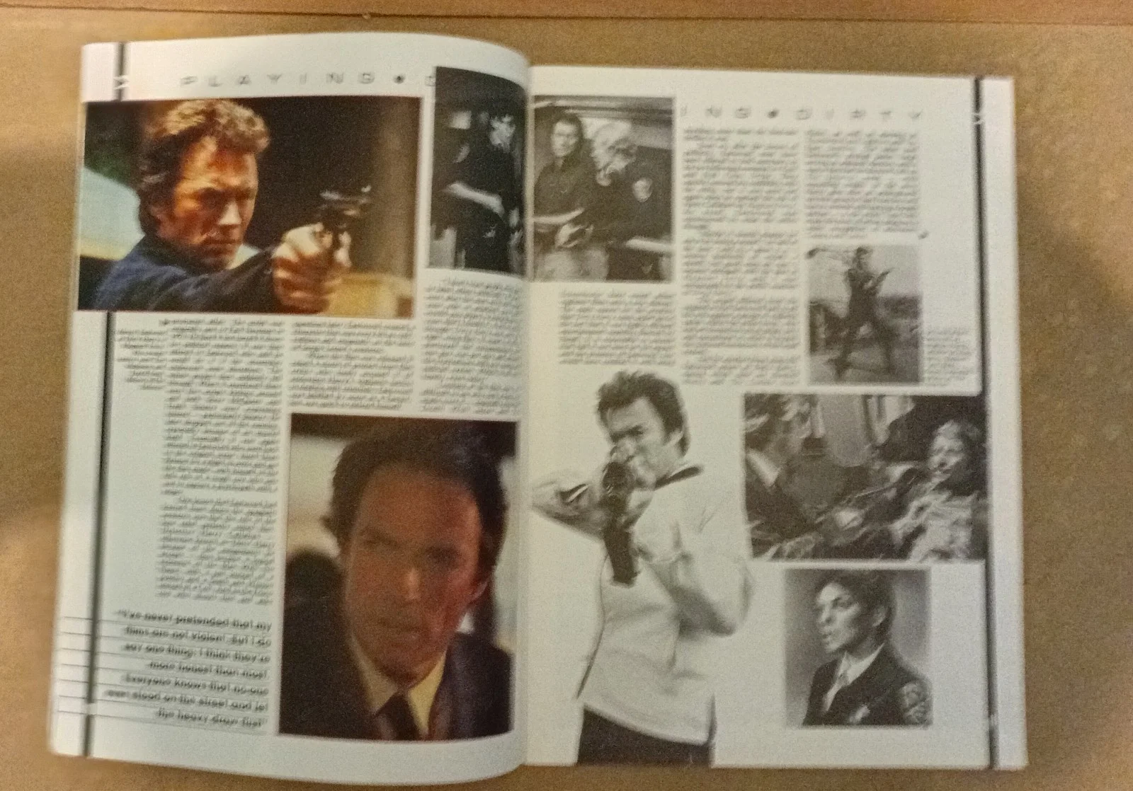 CLINT EASTWOOD 1985 MAGAZINE, image 2