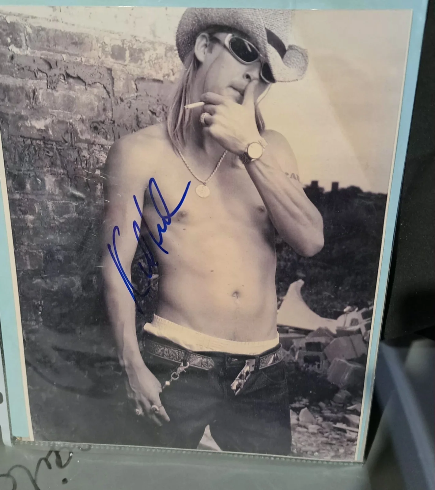 Certified Authenticity Kid Rock 2004 Signed Photo Rare, image 2