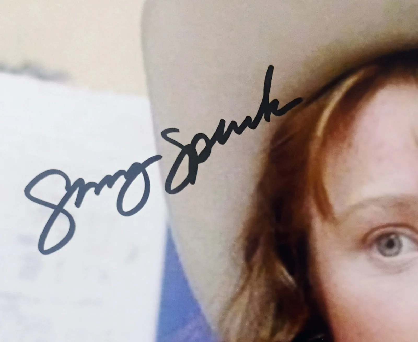 Sissy Spacek Hand Signed 8x10 Photo COA Coal Miner's Daughter NO US TARIFF, изображение 3
