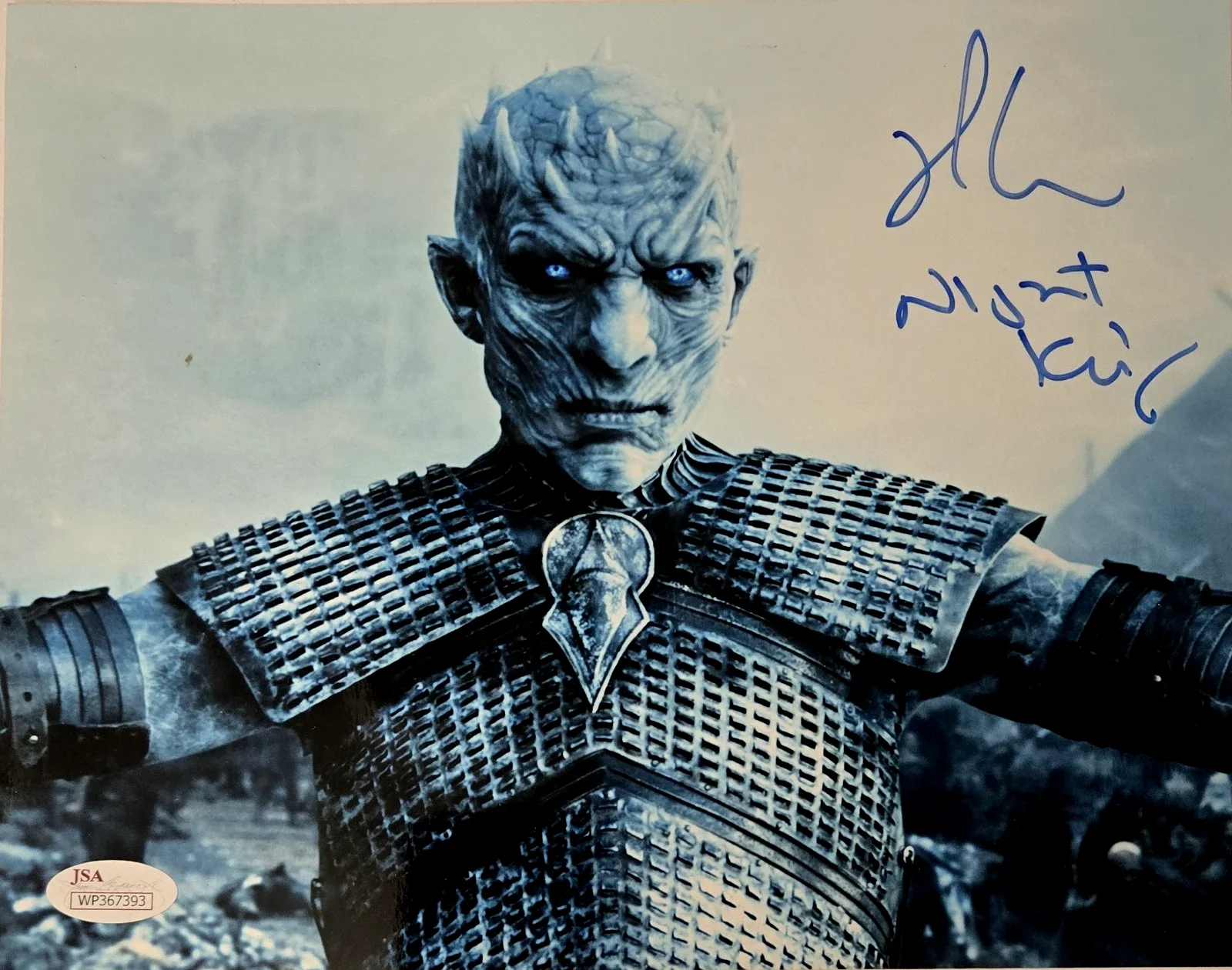 Richard Brake — Richard Brake Signed Photo Night King Autograph Game of Thrones GOT 8x10 JSA COA