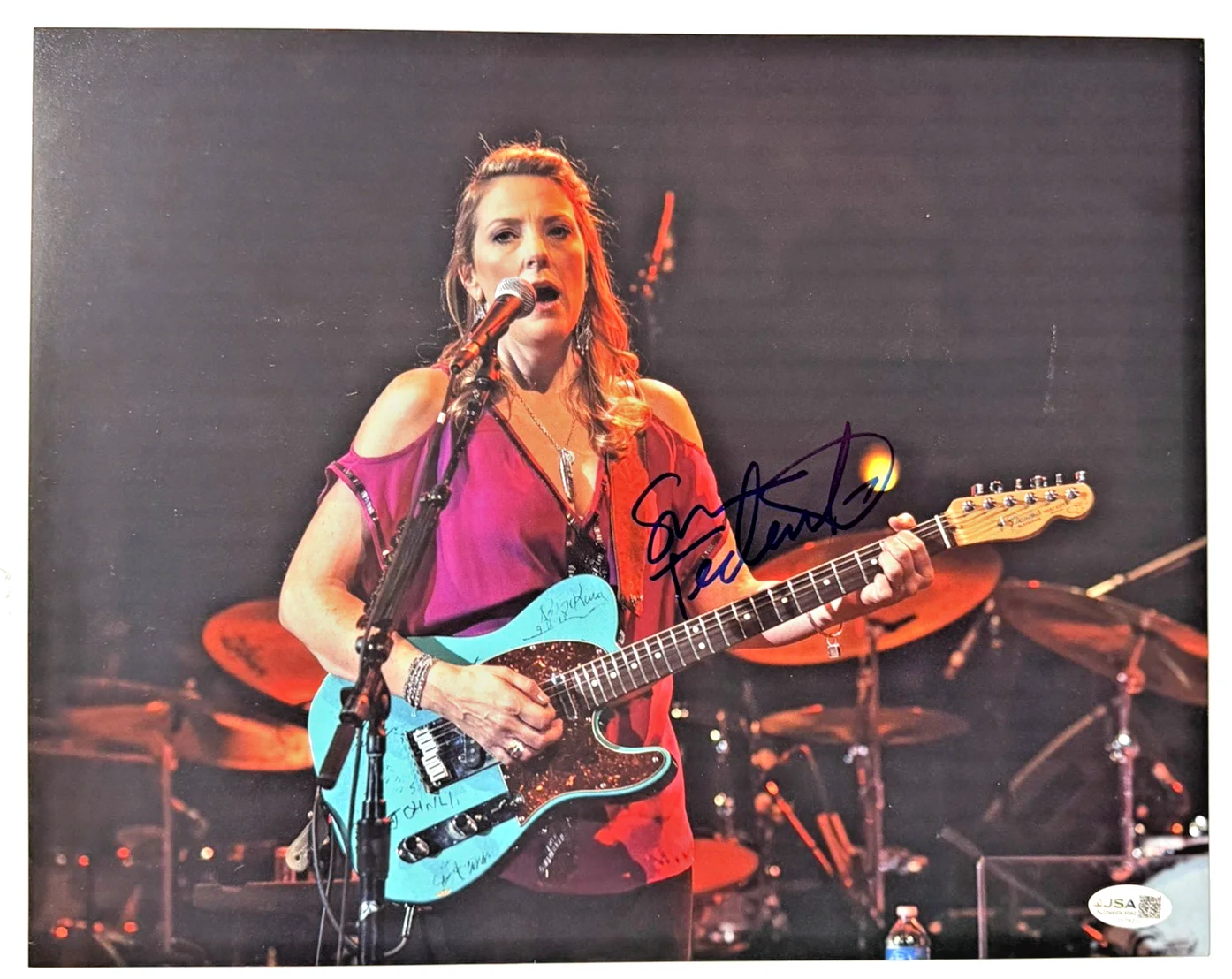 Susan Tedeschi Signed 11x14 Photo Autographed JSA COA Tedeschi Trucks Band, изображение 2
