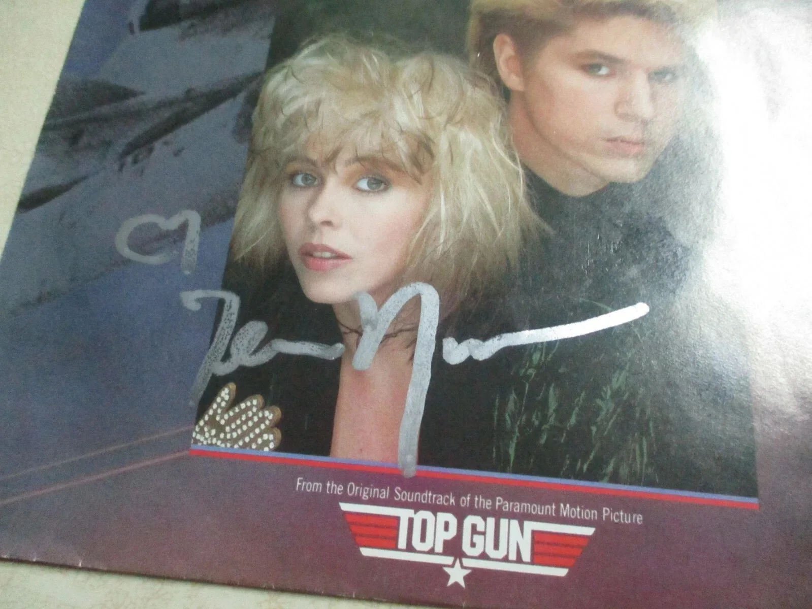 BERLIN (TERRI NUNN) authentic signed/autographed TAKE MY BREATH AWAY vinyl 45, image 2