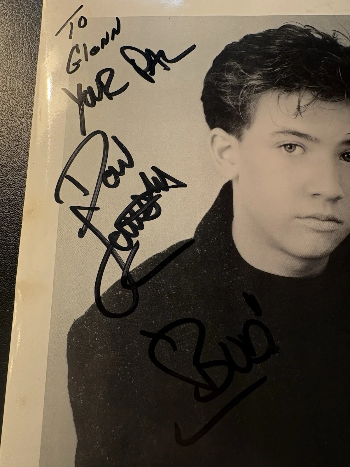 David Faustini — David Faustino Signed Photo Bud Bundy Married with Children Fox 1989, image 3