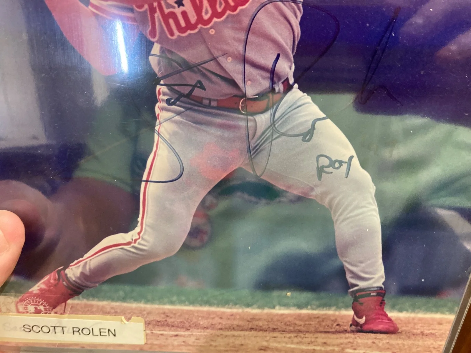 Scott Rolen — scott rolen signed and inscribed 8x10. free shipping, image 2