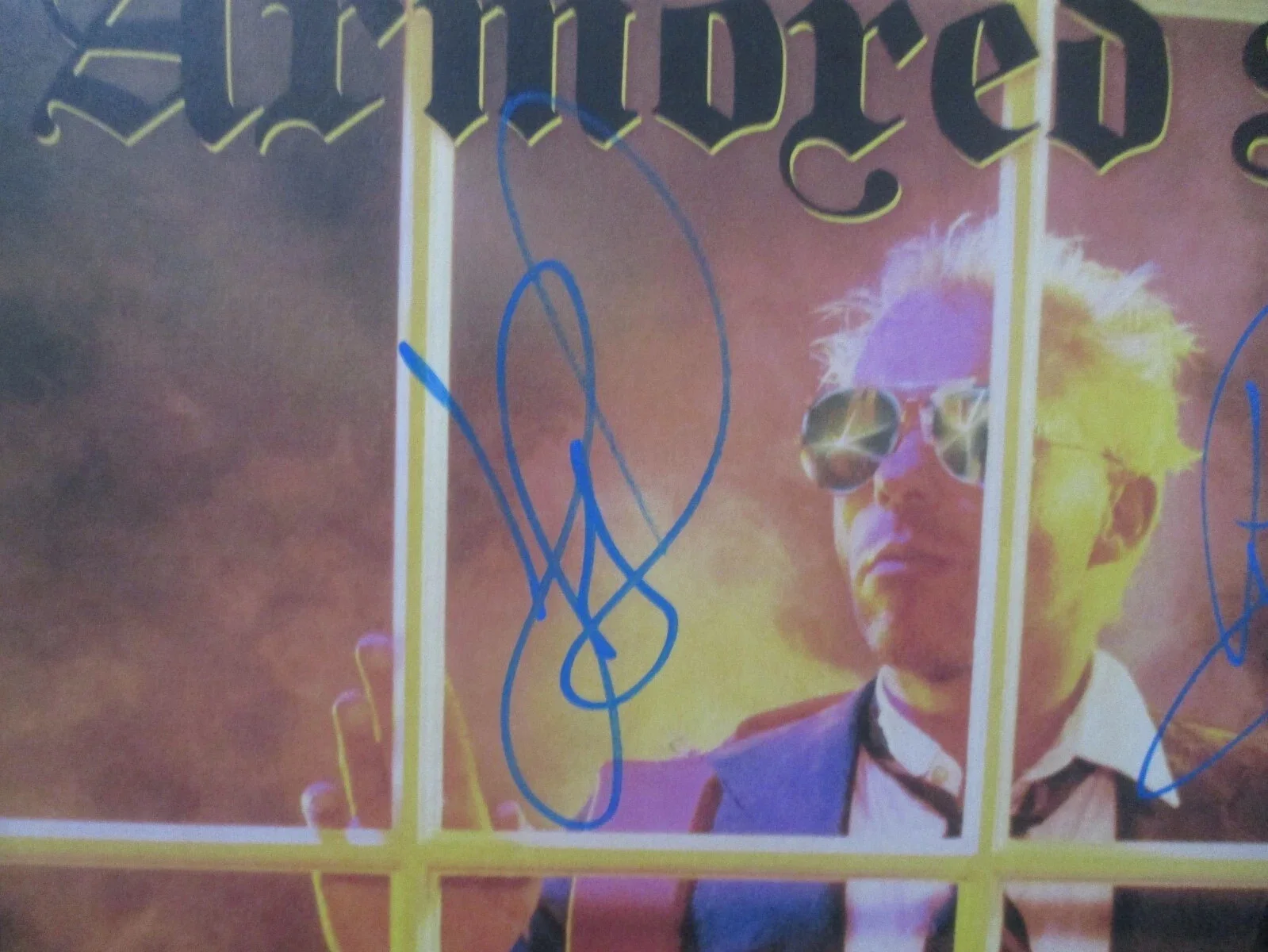 ARMORED SAINT AUTHENTIC AUTOGRAPHED/SIGNED VINYL RECORD ALBUM, image 4