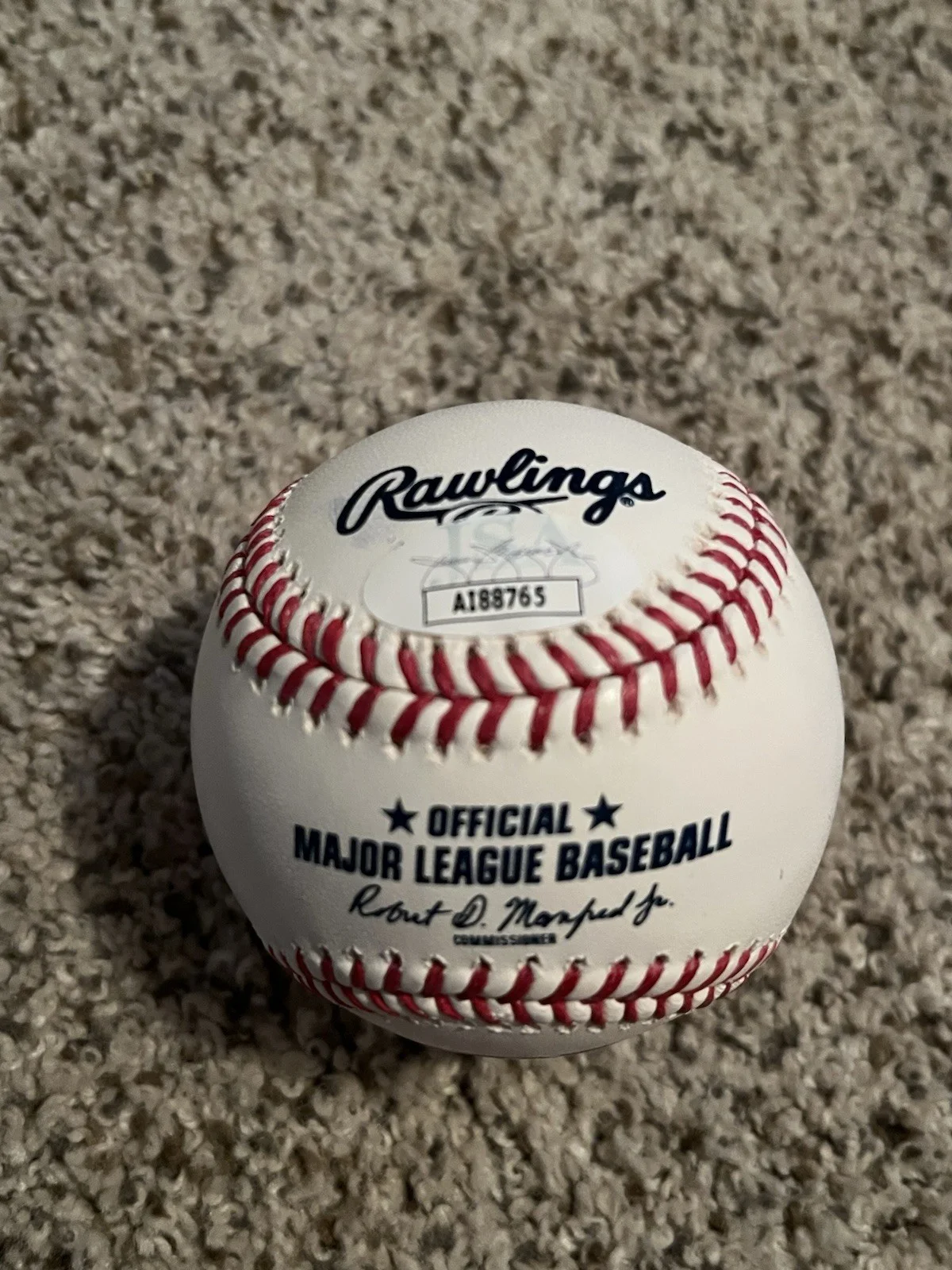 Steven Bauer — Steven Bauer Signed MLB Baseball AUTO JSA COA Autograph Scarface Breaking Bad, image 3