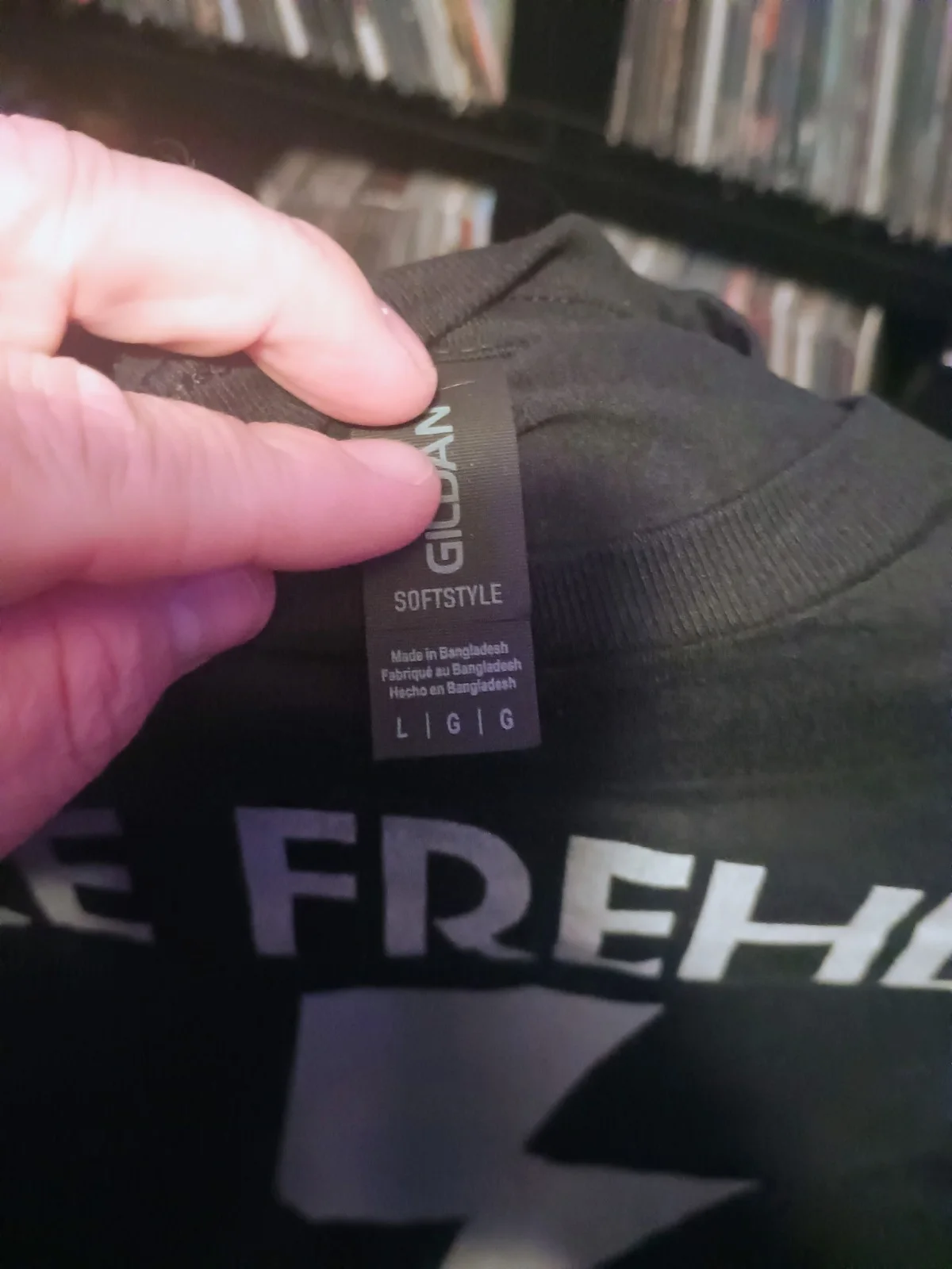 Ace Frehley 10000 Volts Tour Shirt L, image 2