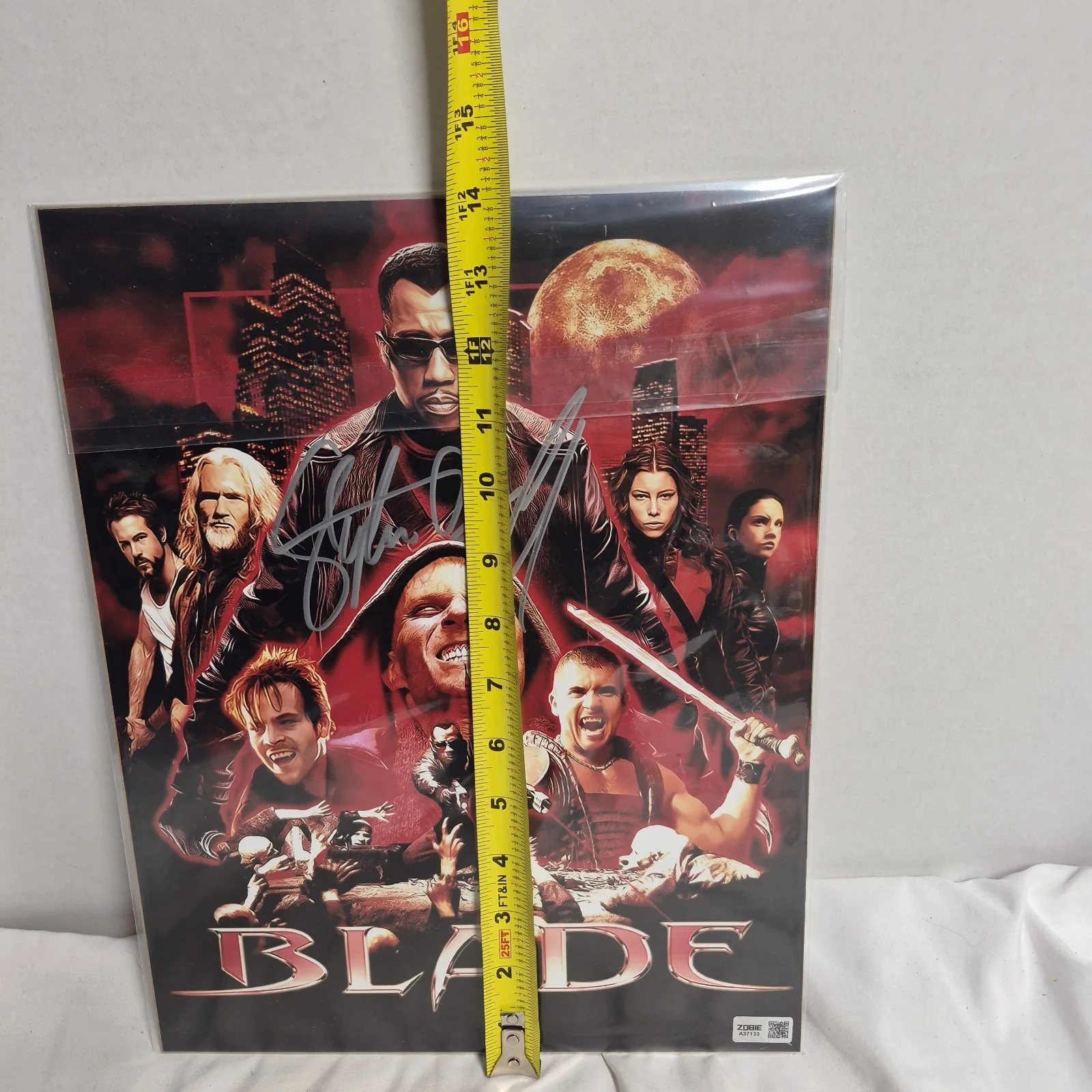 Stephen Dorff Signed Blade 11x14 Zobie, image 4