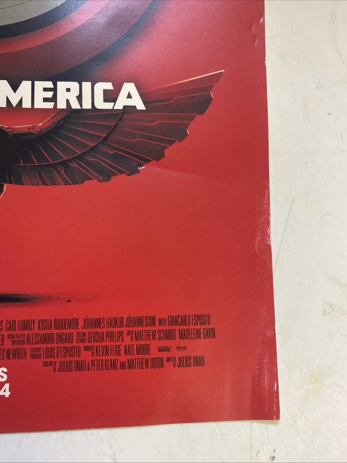 Captain America: Brave New World Bust And Poster .., image 3