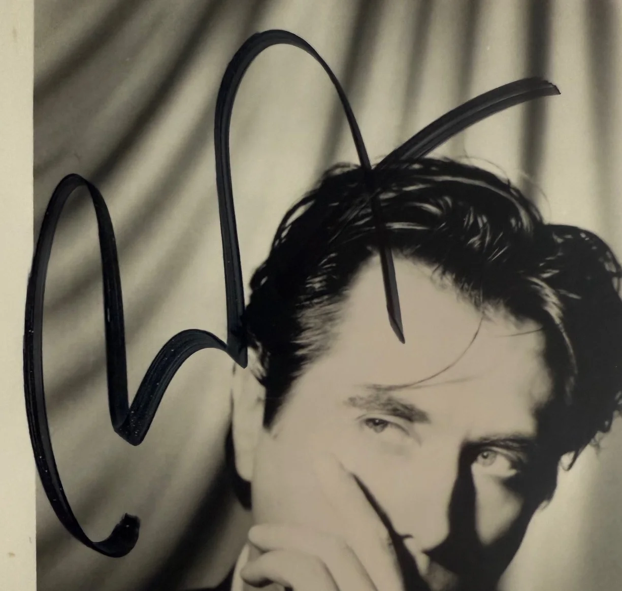PSA/DNA slabbed & signed BRYAN FERRY autographed 5"x 7" Promo Photo ROXY MUSIC, image 2