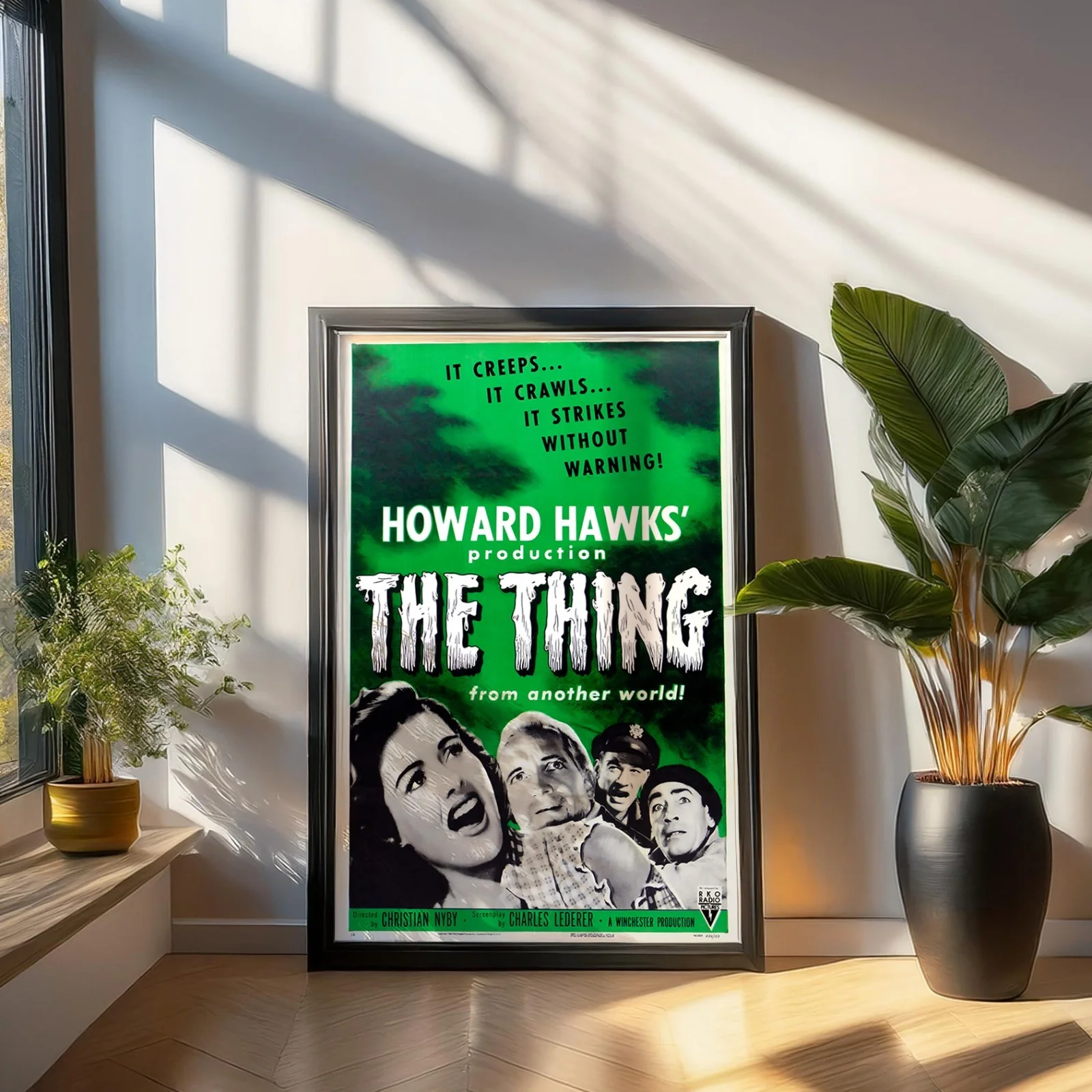 The Thing from Another World - 1951 Sci-FI Restored 27.2" x 41" US One Sheet, image 3