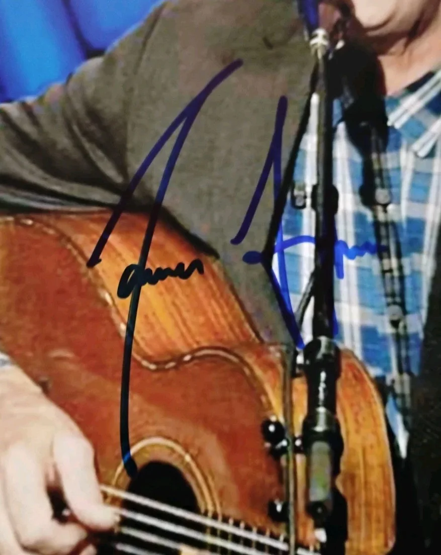 JAMES TAYLOR JT SINGER SONGWRITER LEGENDARY VOICE SIGNED AUTOGRAPHED 8X10 PHOTO, изображение 2