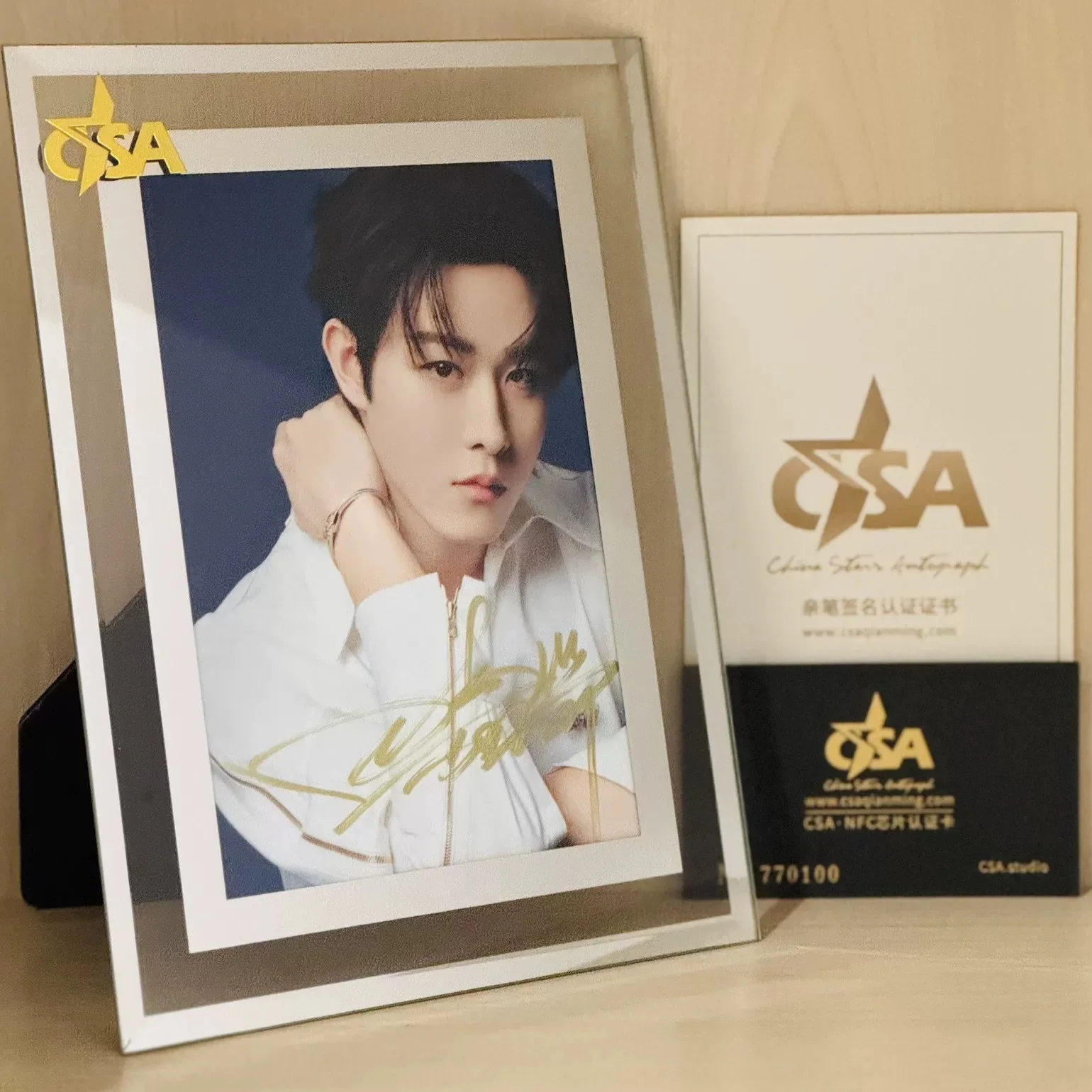 chinese Tian Ruijia Autographed Signed Photos set !! New styles, изображение 5