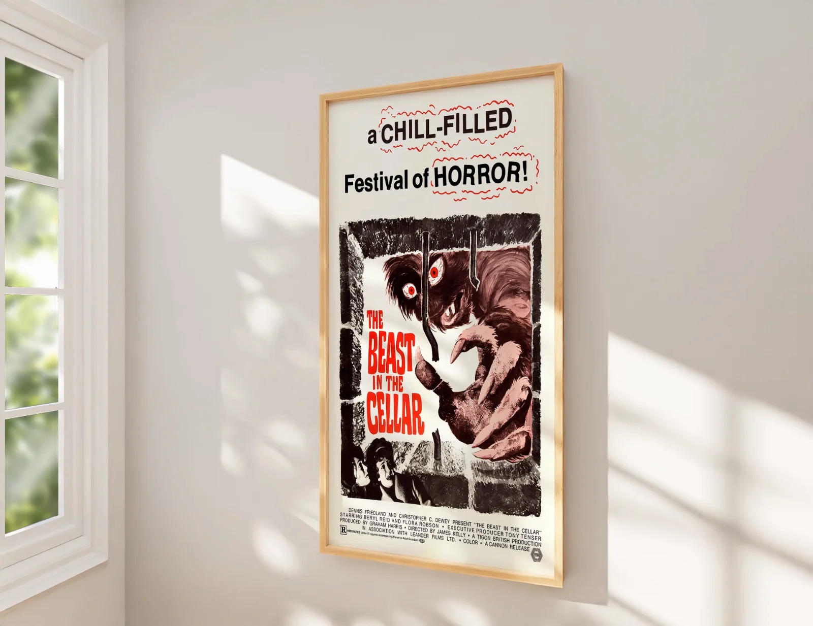 The Beast in the Cellar - 1971 Horror Film Restored 27.2" x 41" US One Sheet, изображение 2
