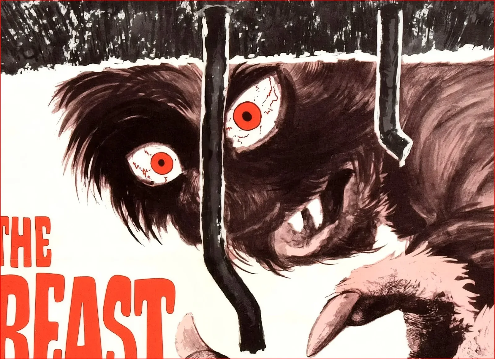 The Beast in the Cellar - 1971 Horror Film Restored 27.2" x 41" US One Sheet, изображение 5