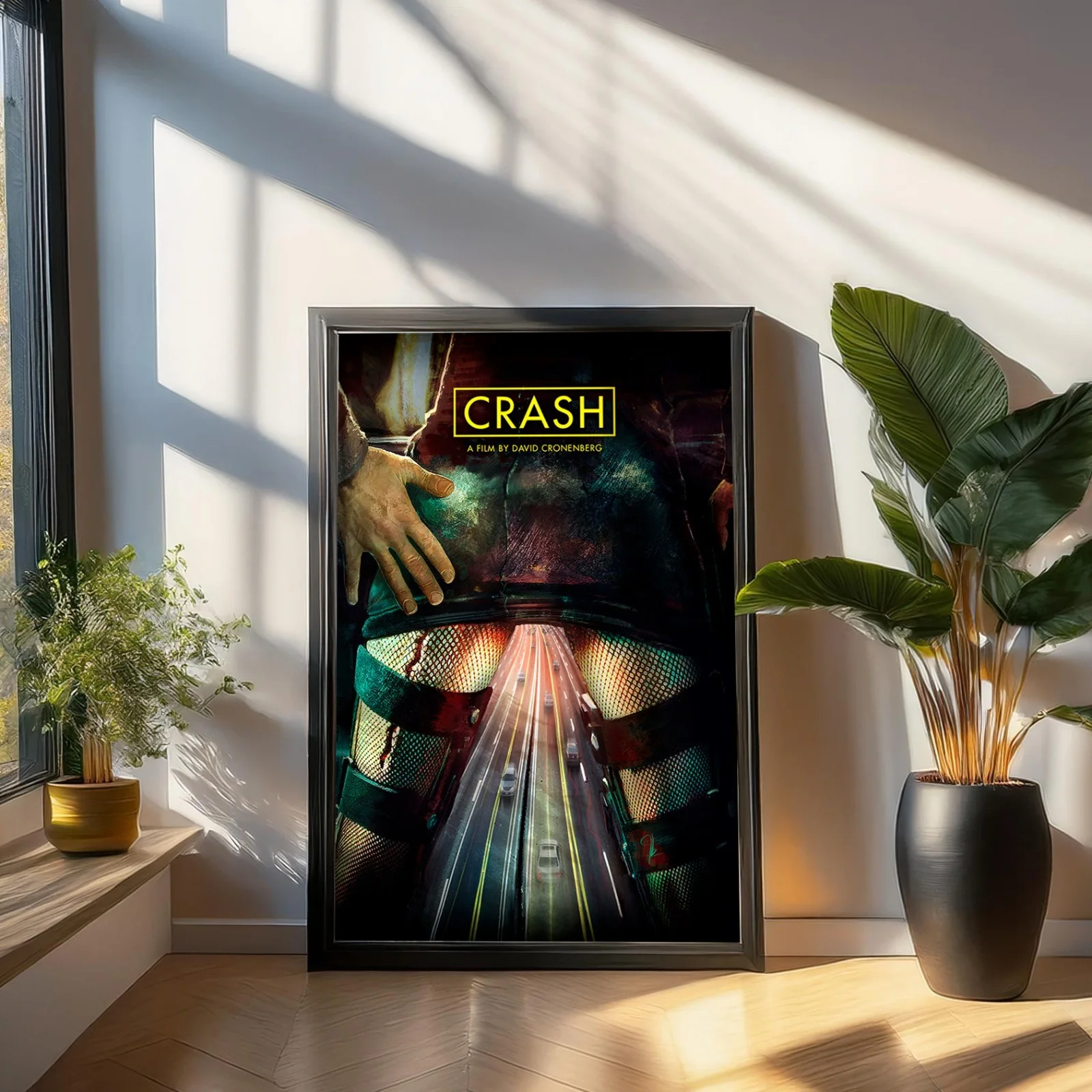 Crash - 1996 Avant Garde Thriller Film Restored 27.2" x 41" US One Sheet, image 3