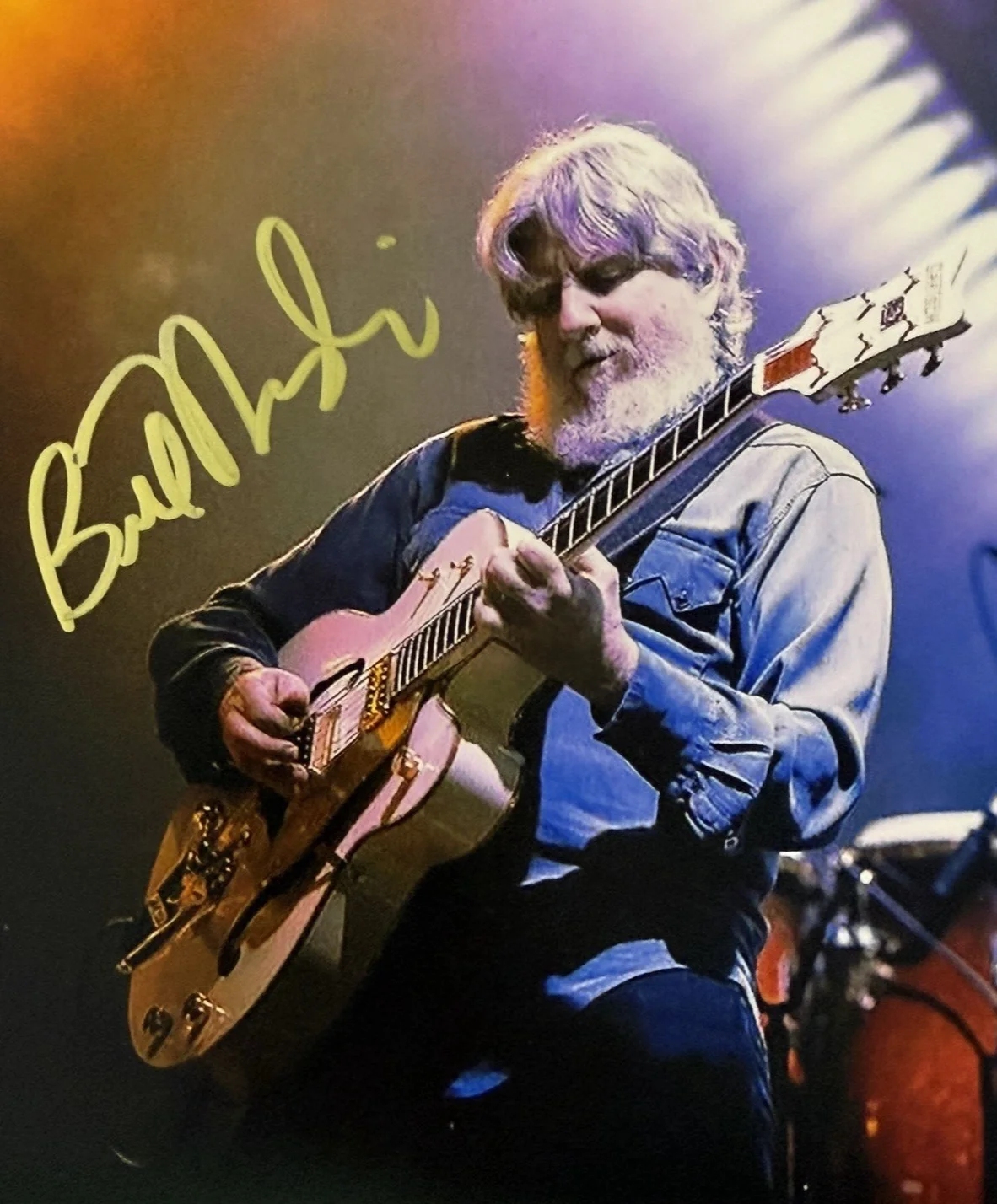 Bill Nershi Signed 8x10 Photo String Cheese Incident Auto JSA COA Authentic, image 3