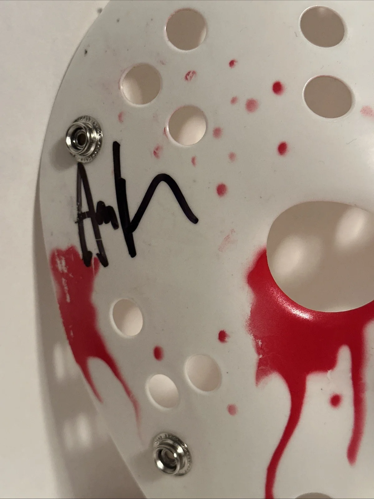 Ari Lehman — Friday The 13th Ari Lehman “Jason Loves Weed” Signed Voorhees Mask BECKETT, image 2