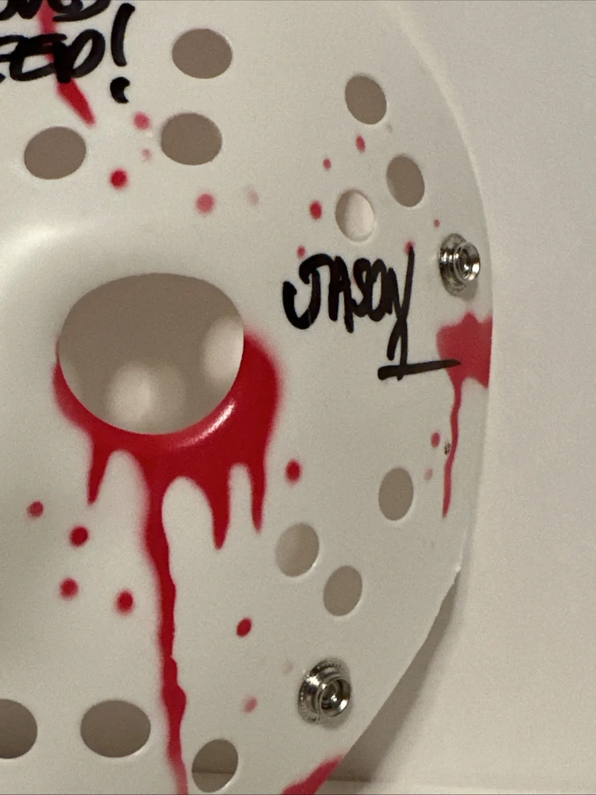 Ari Lehman — Friday The 13th Ari Lehman “Jason Loves Weed” Signed Voorhees Mask BECKETT, image 4